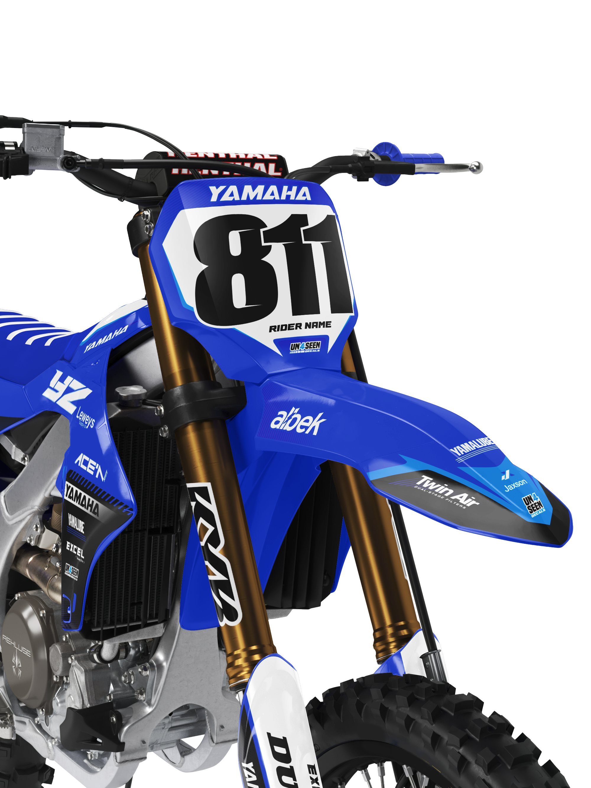 Yamaha Graphics Kit - Quick Blue