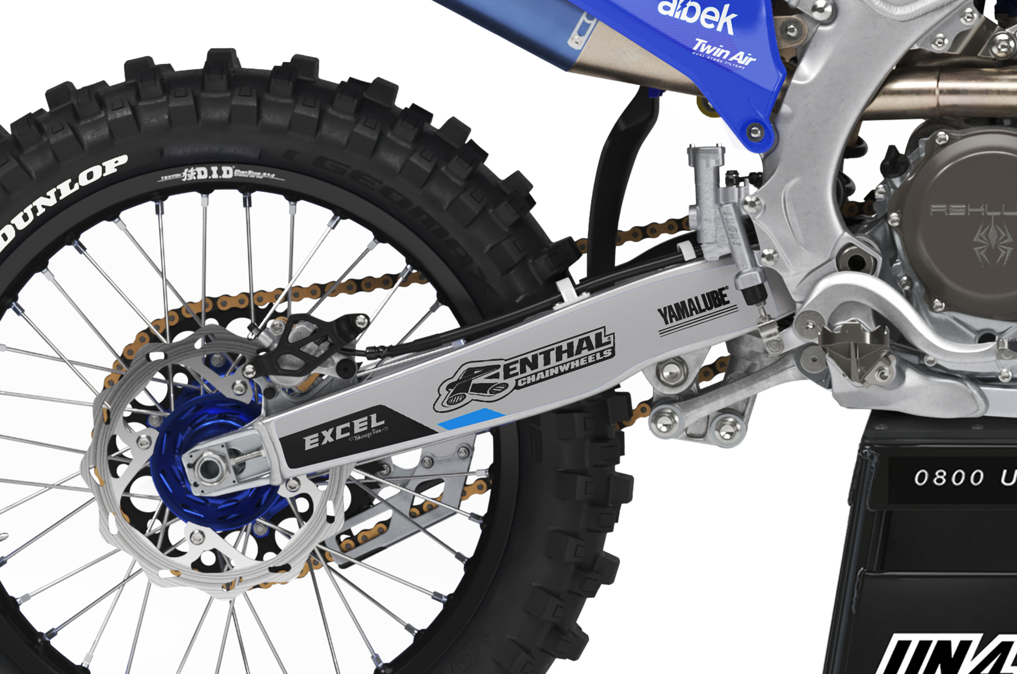 Yamaha Graphics Kit - Quick Blue