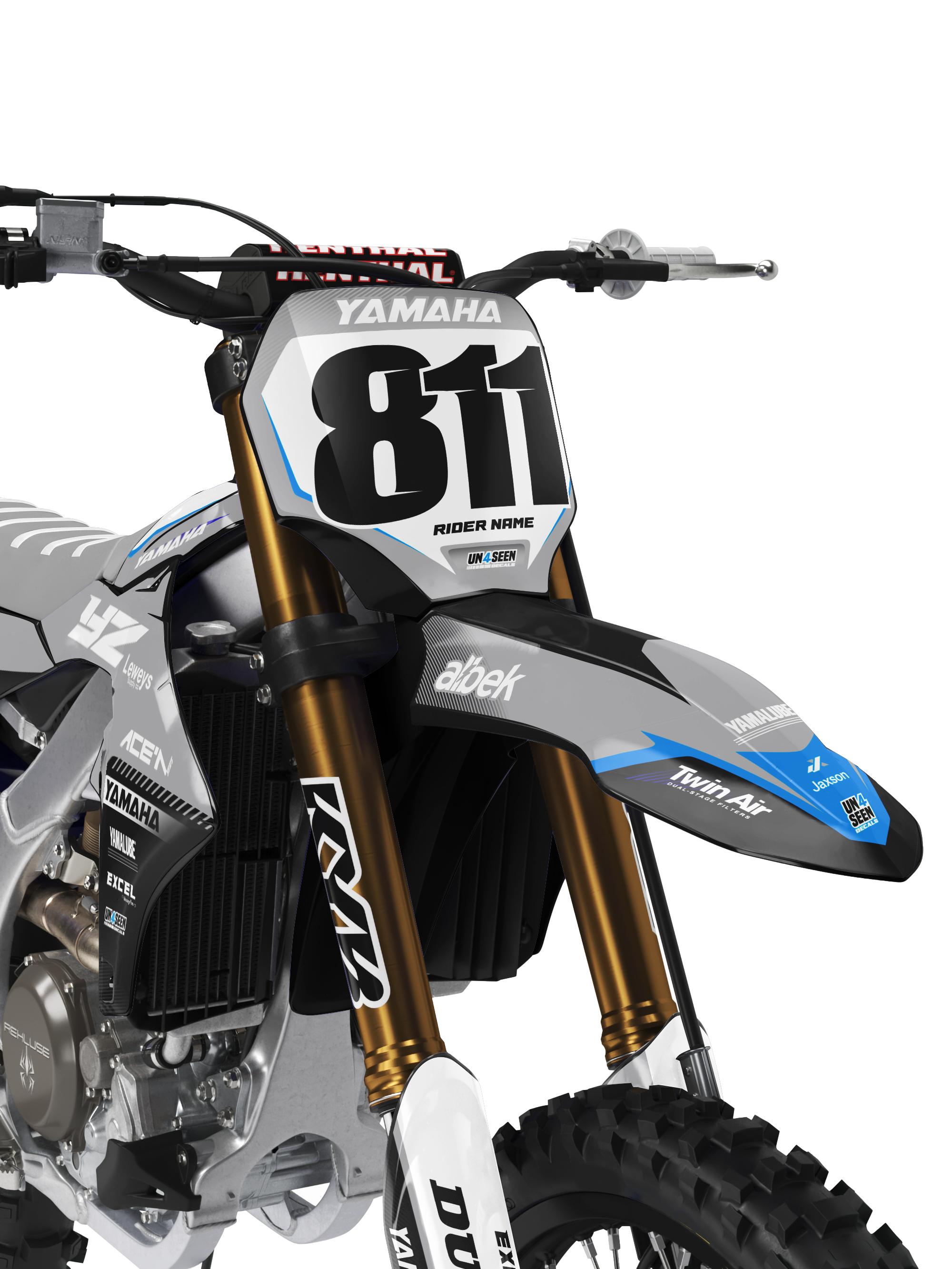 Yamaha Graphics Kit - Quick Grey