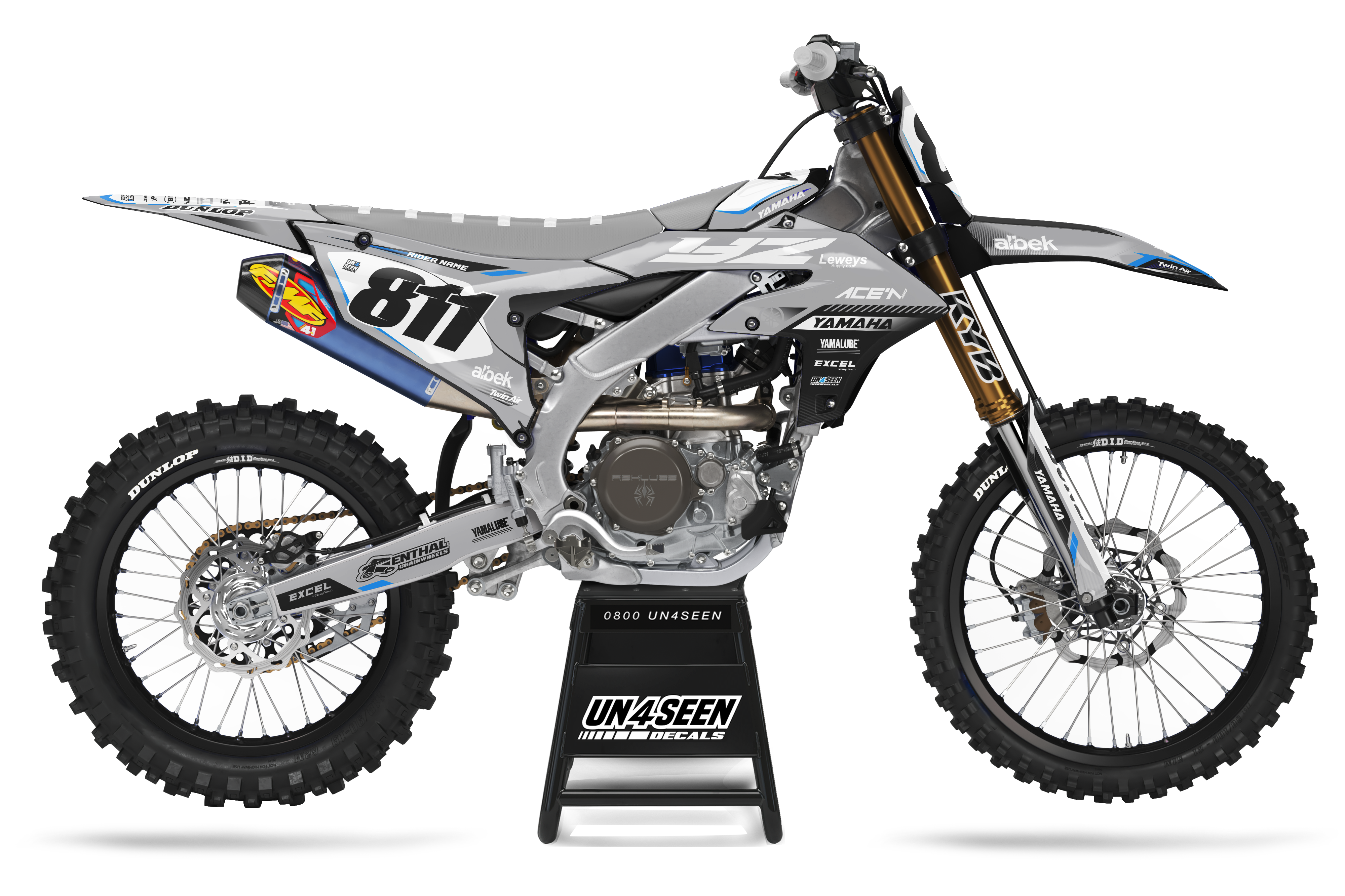 Yamaha Graphics Kit - Quick Grey