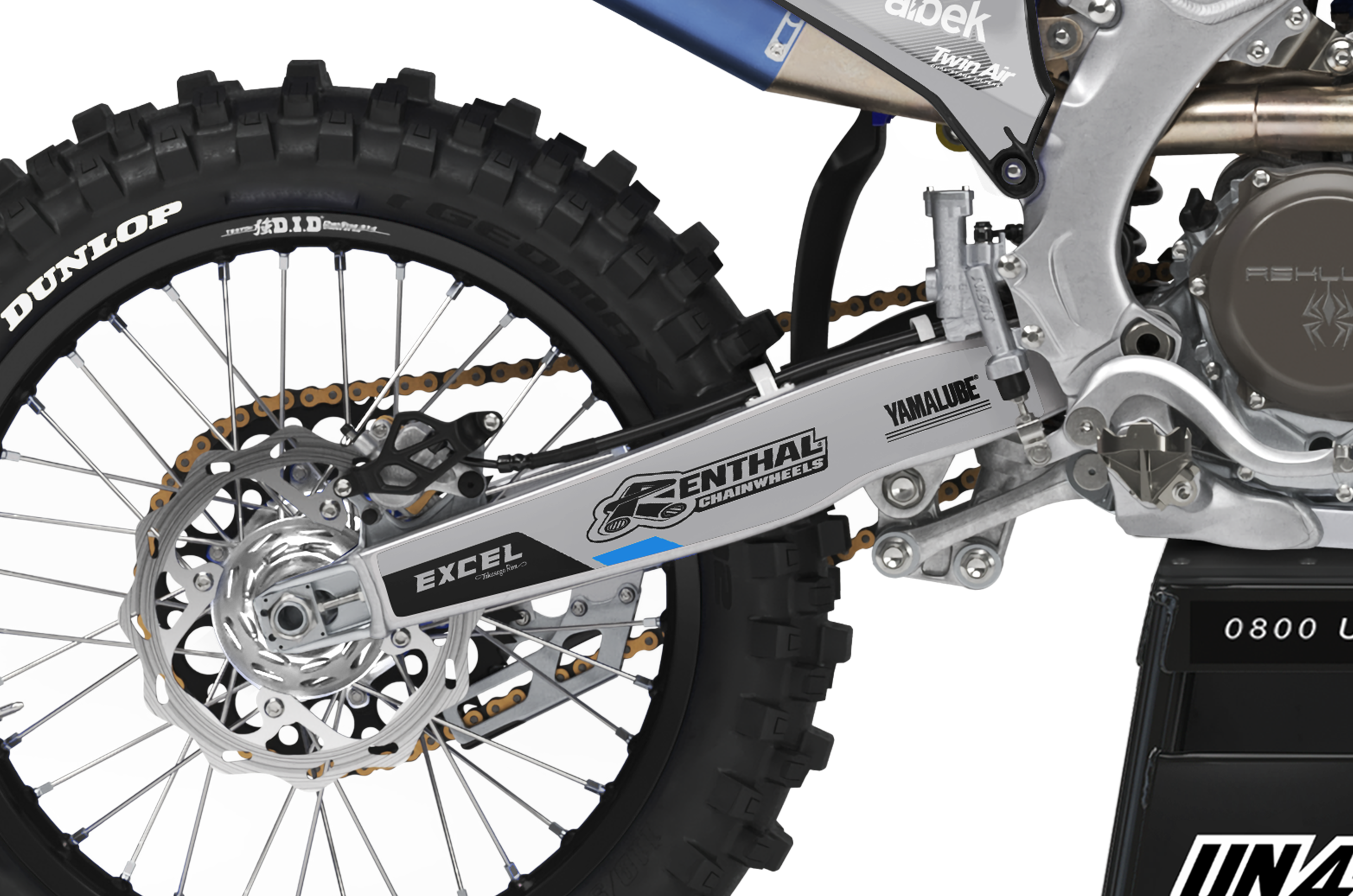 Yamaha Graphics Kit - Quick Grey