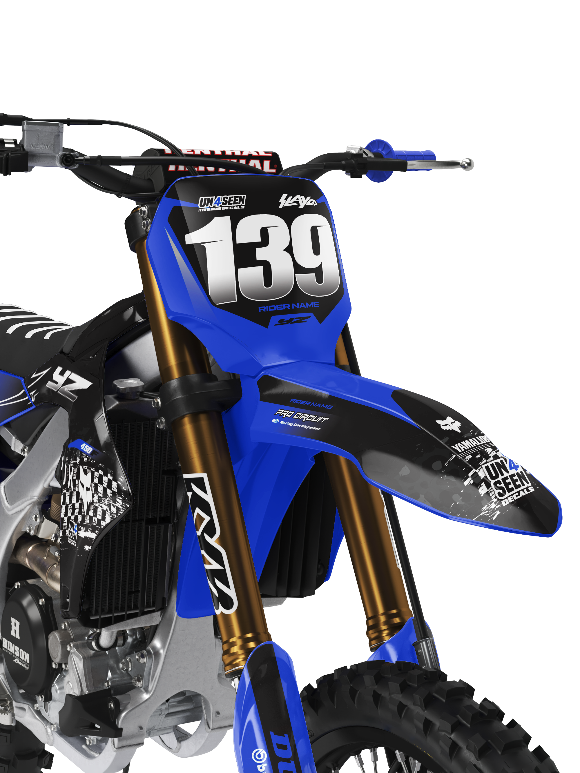 Yamaha Graphics Kit - Camo Cheetah