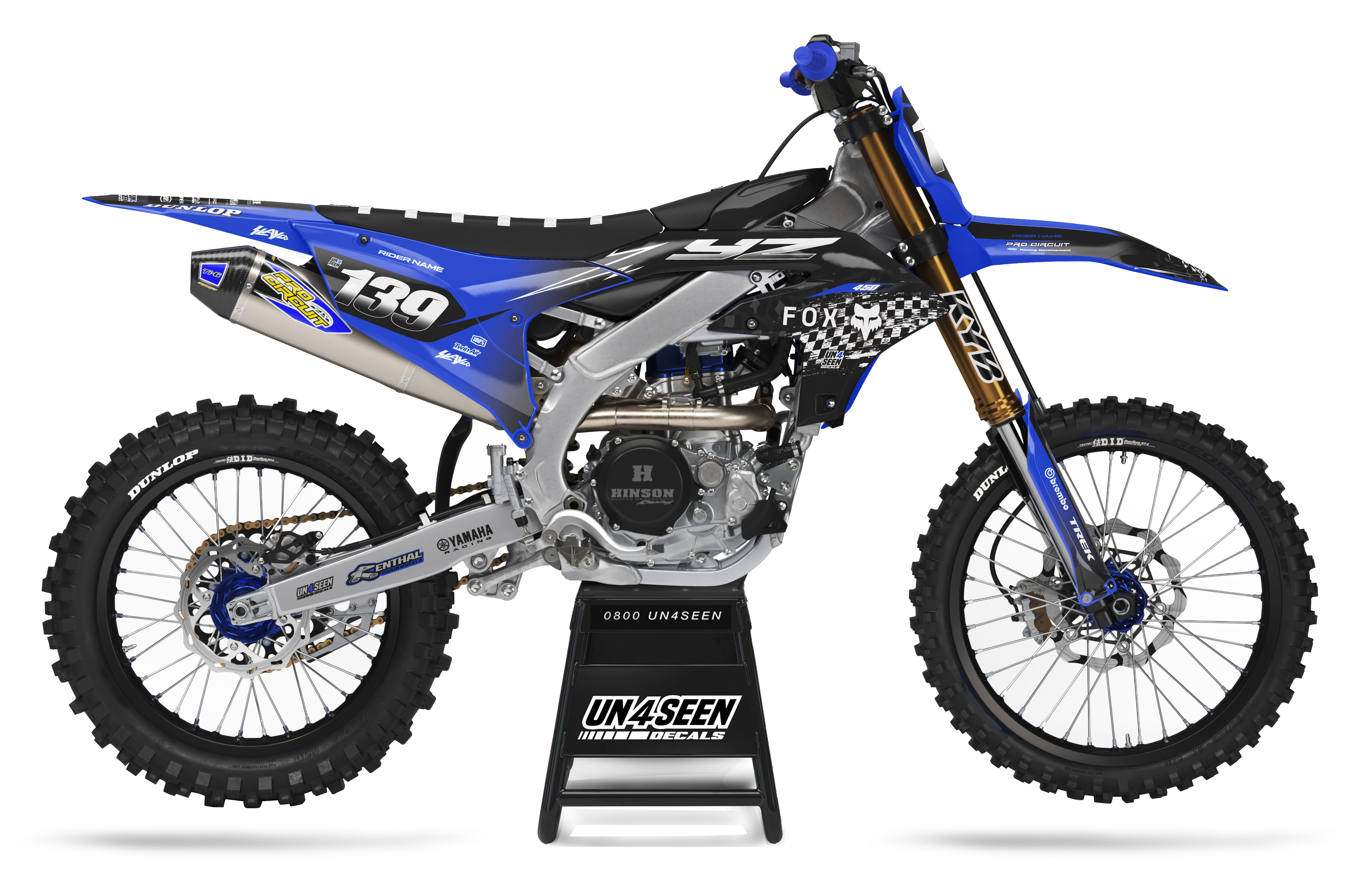 Yamaha Graphics Kit - Camo Cheetah