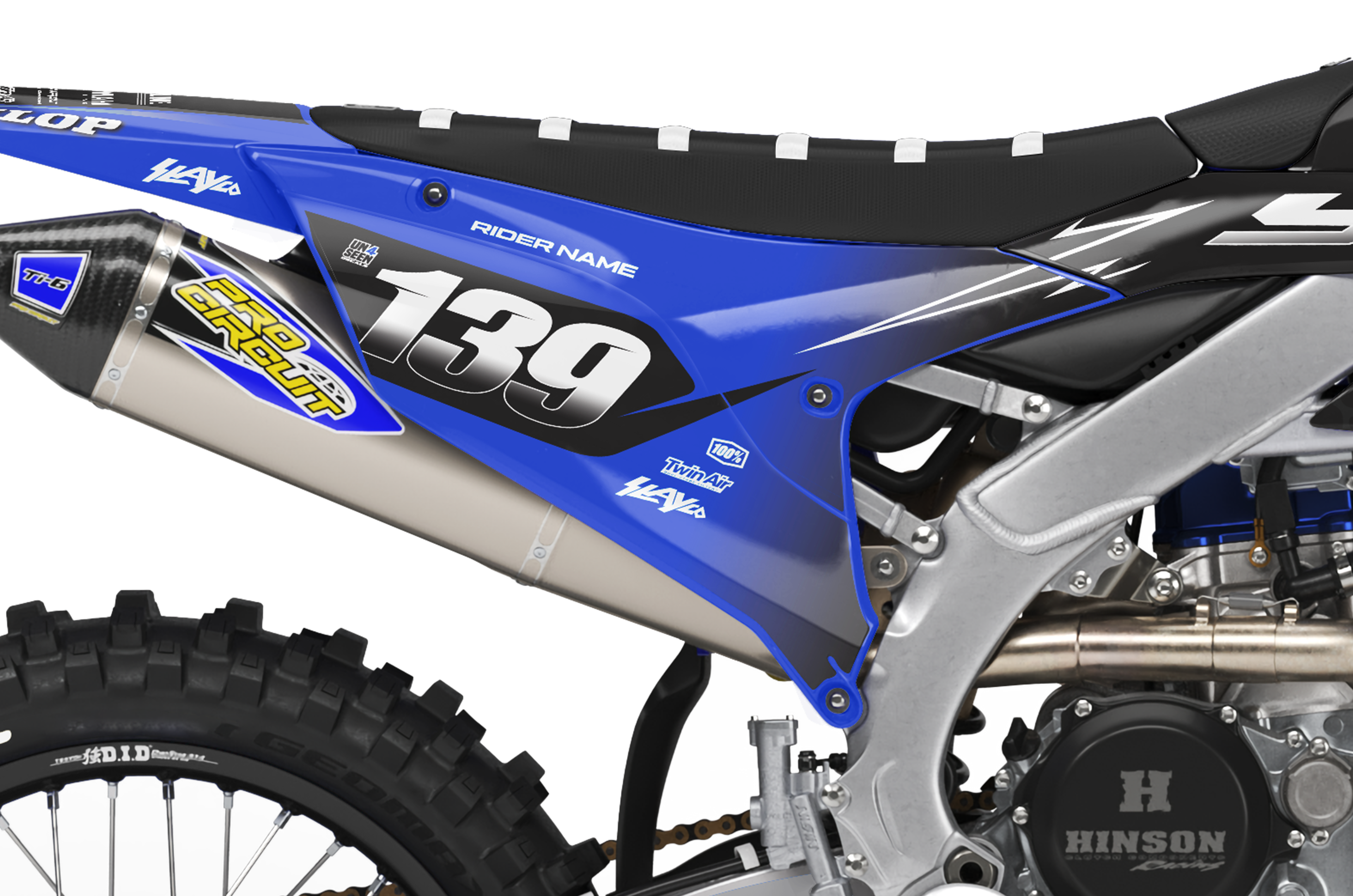 Yamaha Graphics Kit - Camo Cheetah