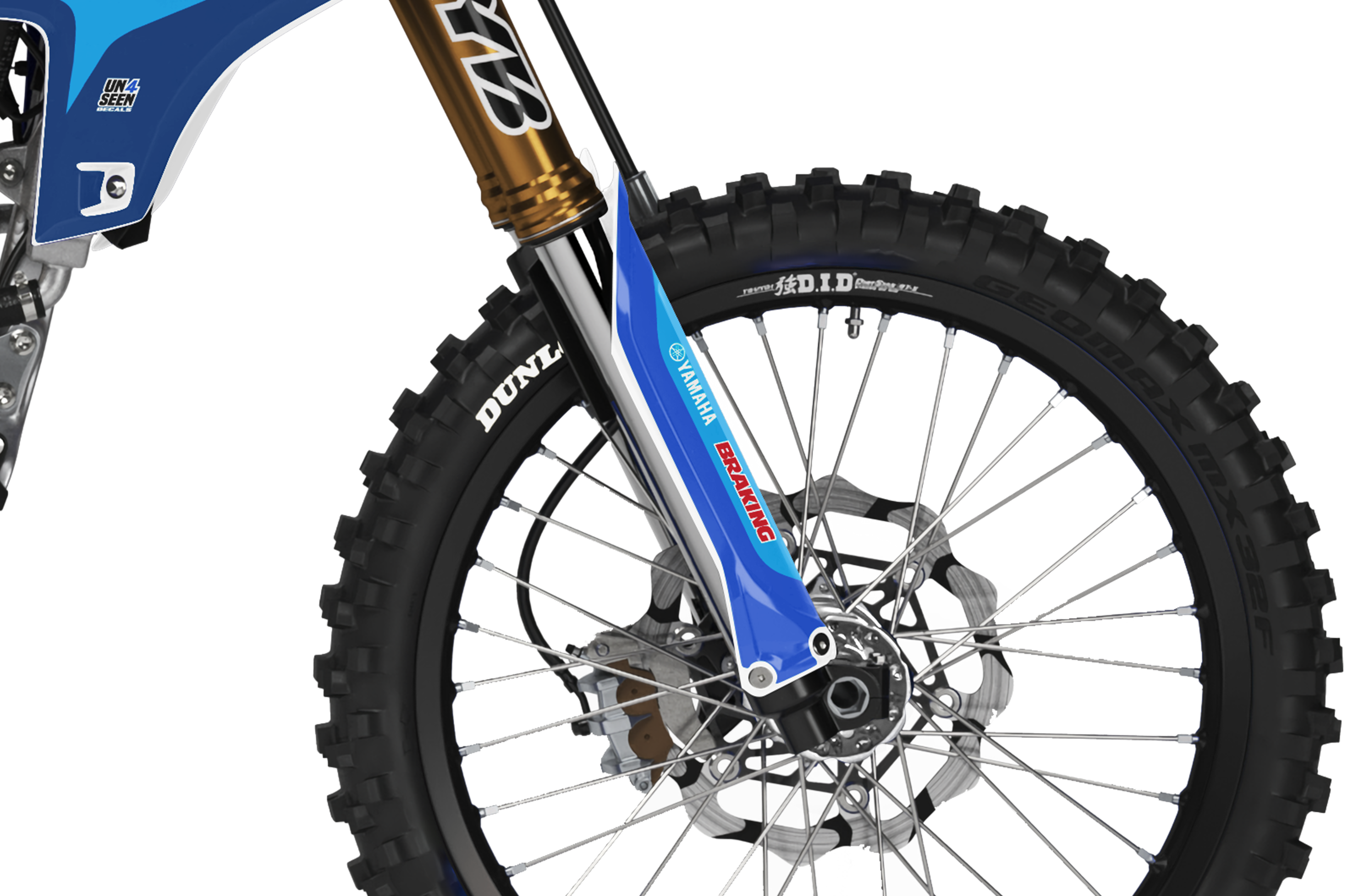 Yamaha Graphics Kit - Fluid Grid Navy