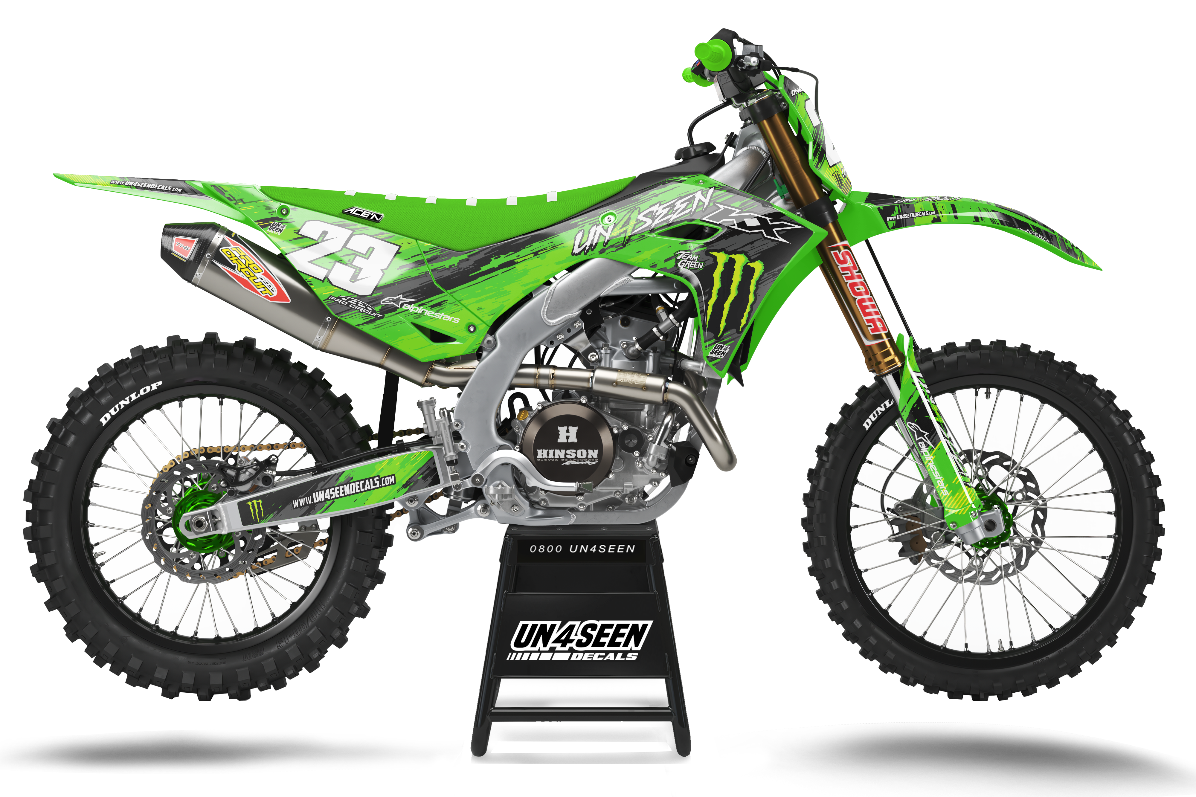 Kawasaki  Graphics Kit - Mashed