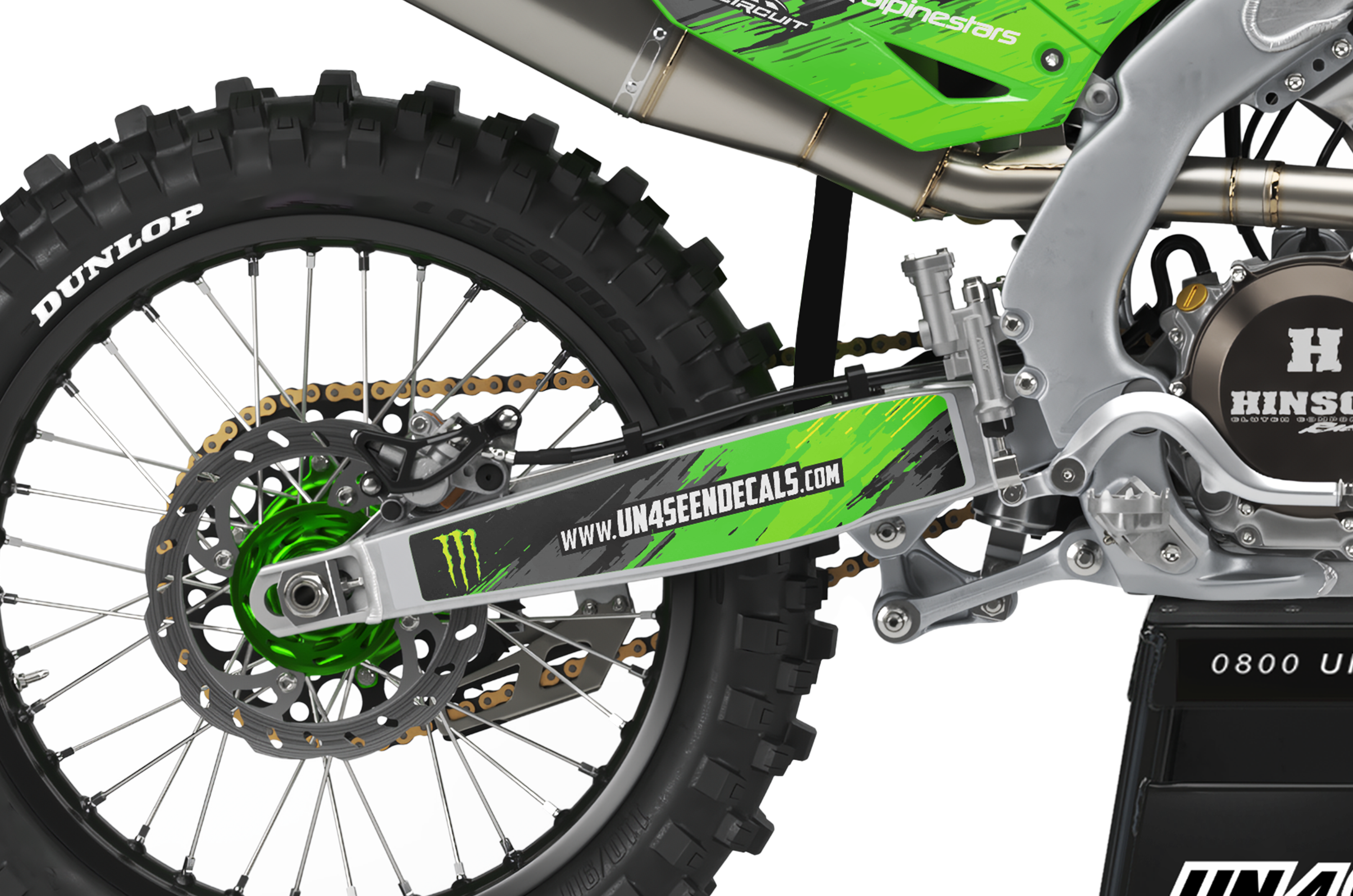 Kawasaki  Graphics Kit - Mashed