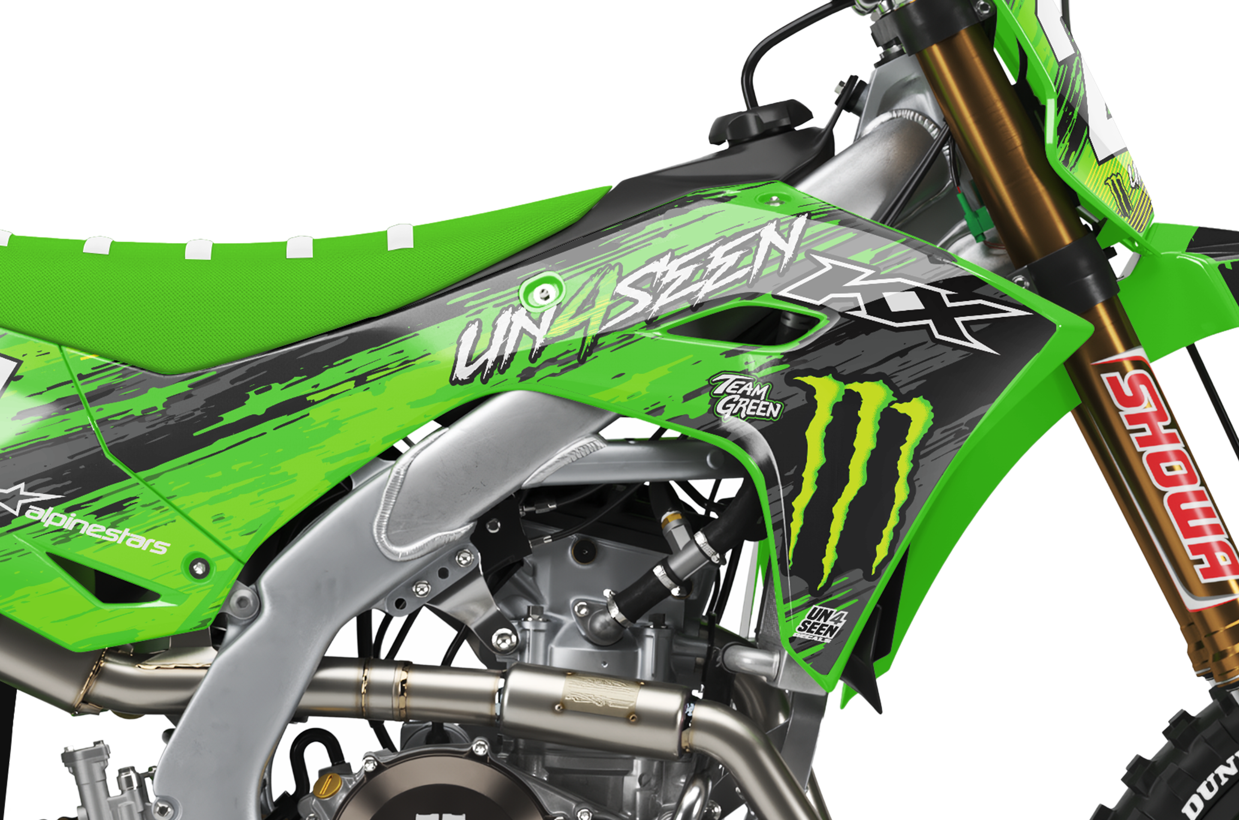 Kawasaki  Graphics Kit - Mashed