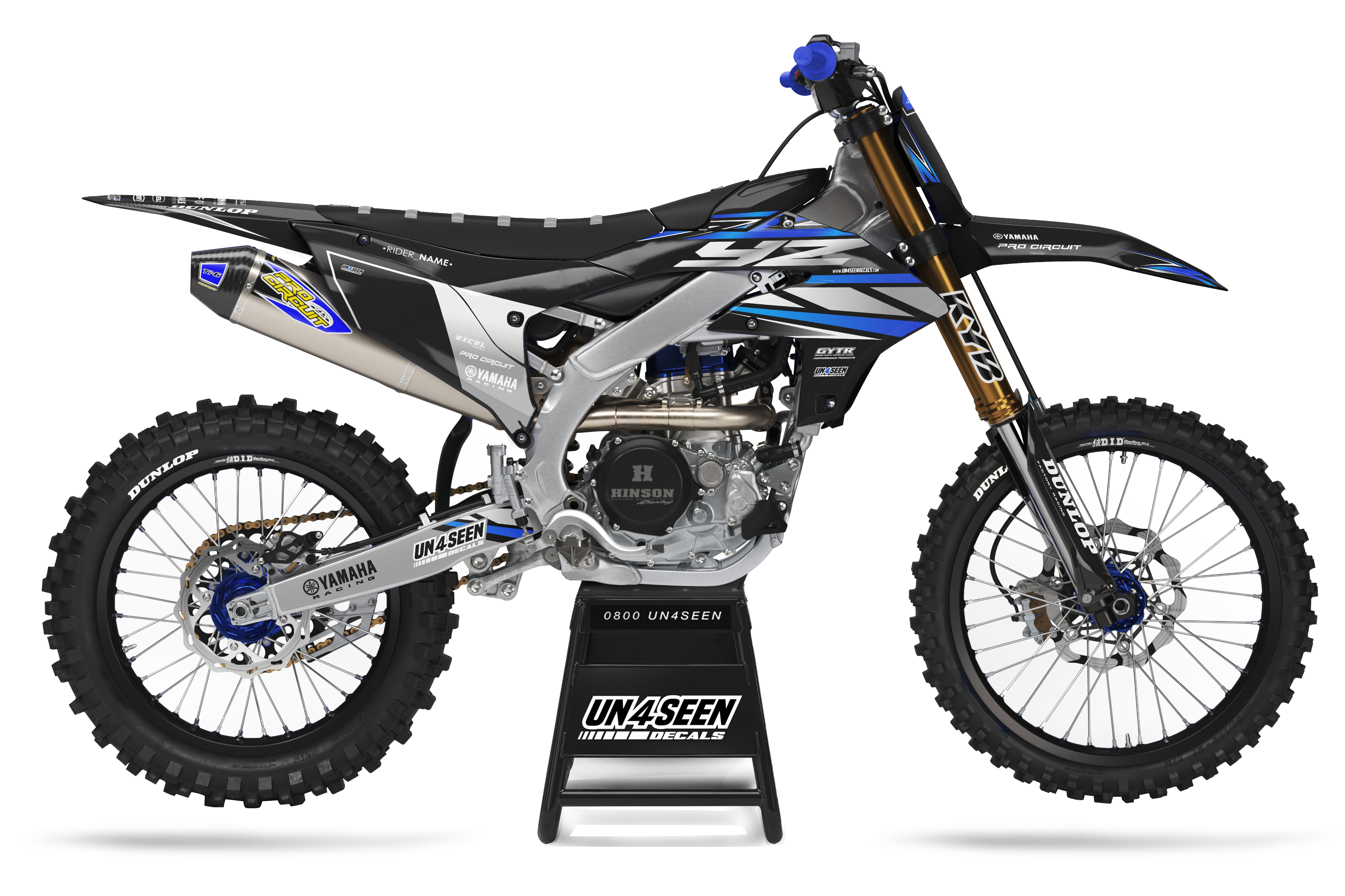 Yamaha Graphics Kit - Point Blue