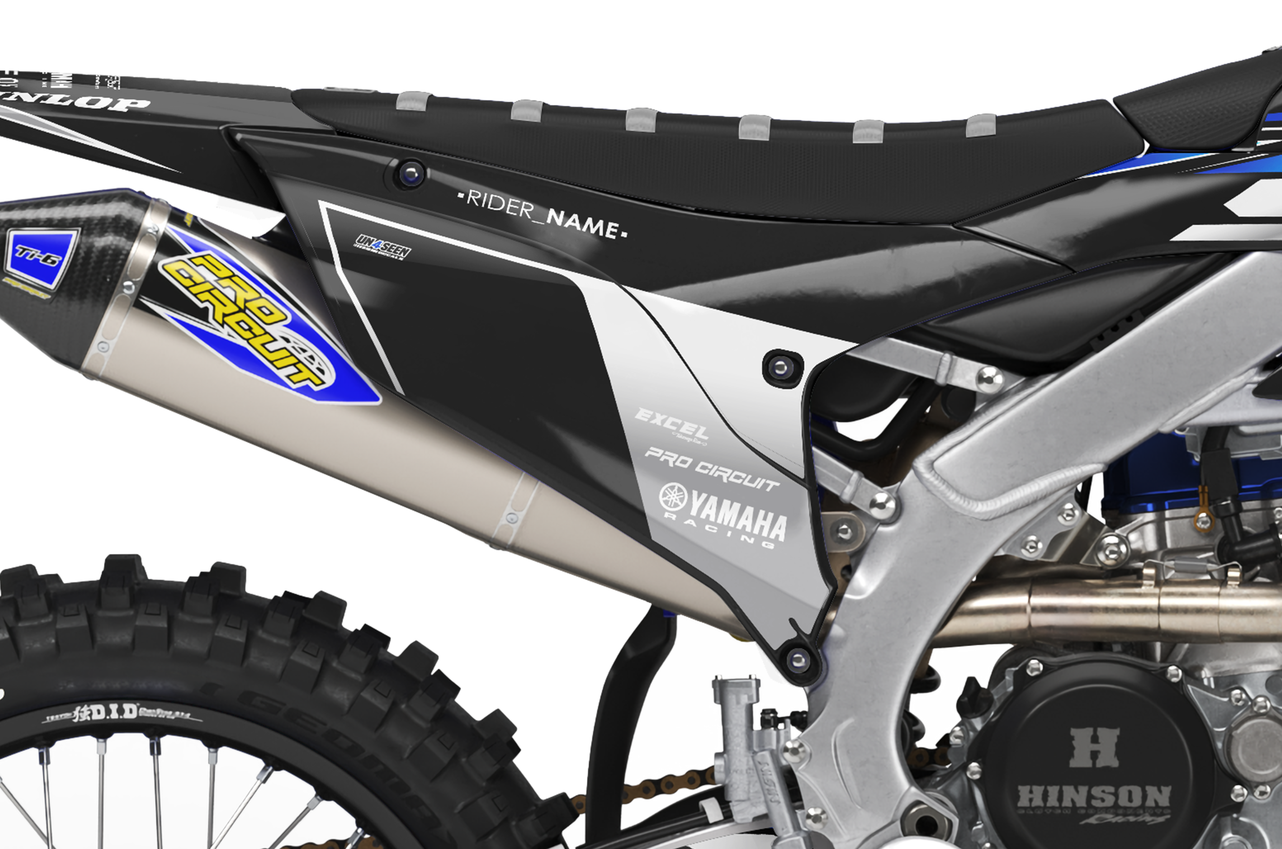 Yamaha Graphics Kit - Point Blue