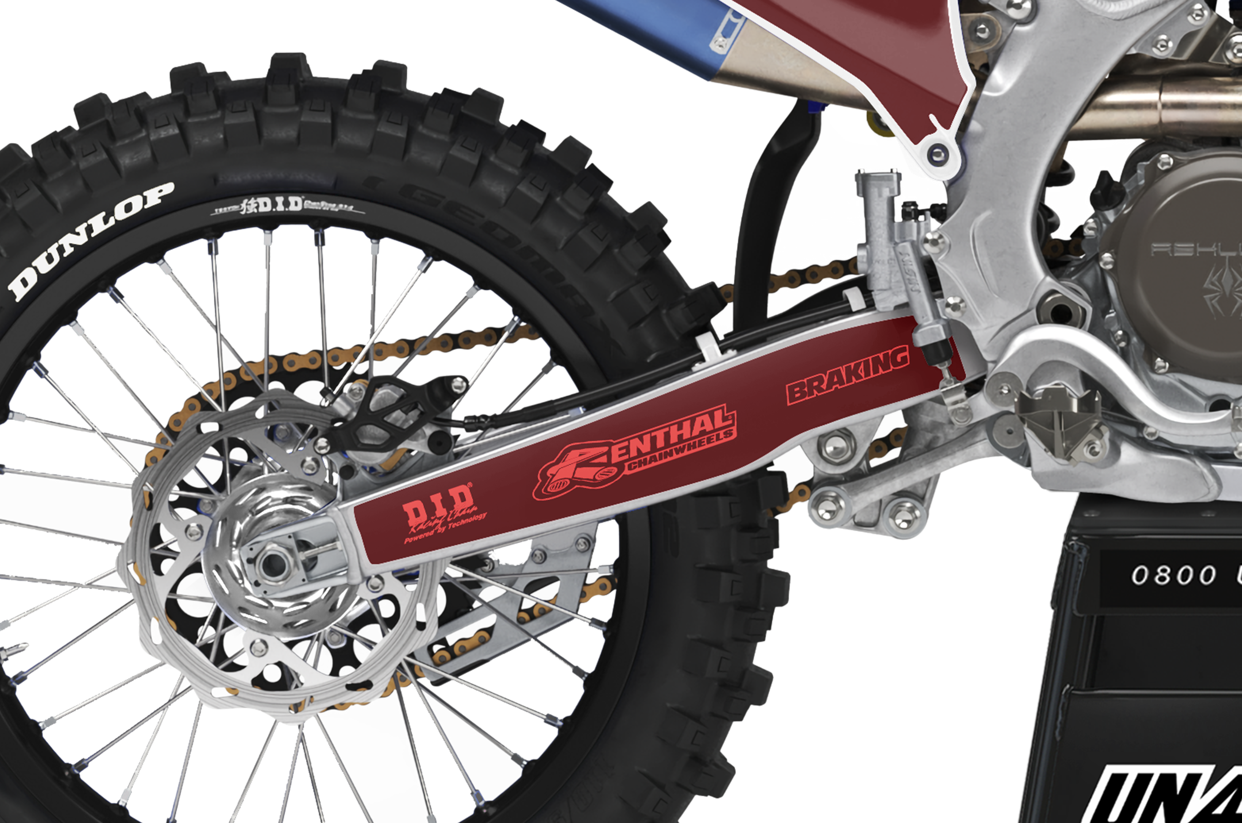 Yamaha Graphics Kit - Racer Riway Peach