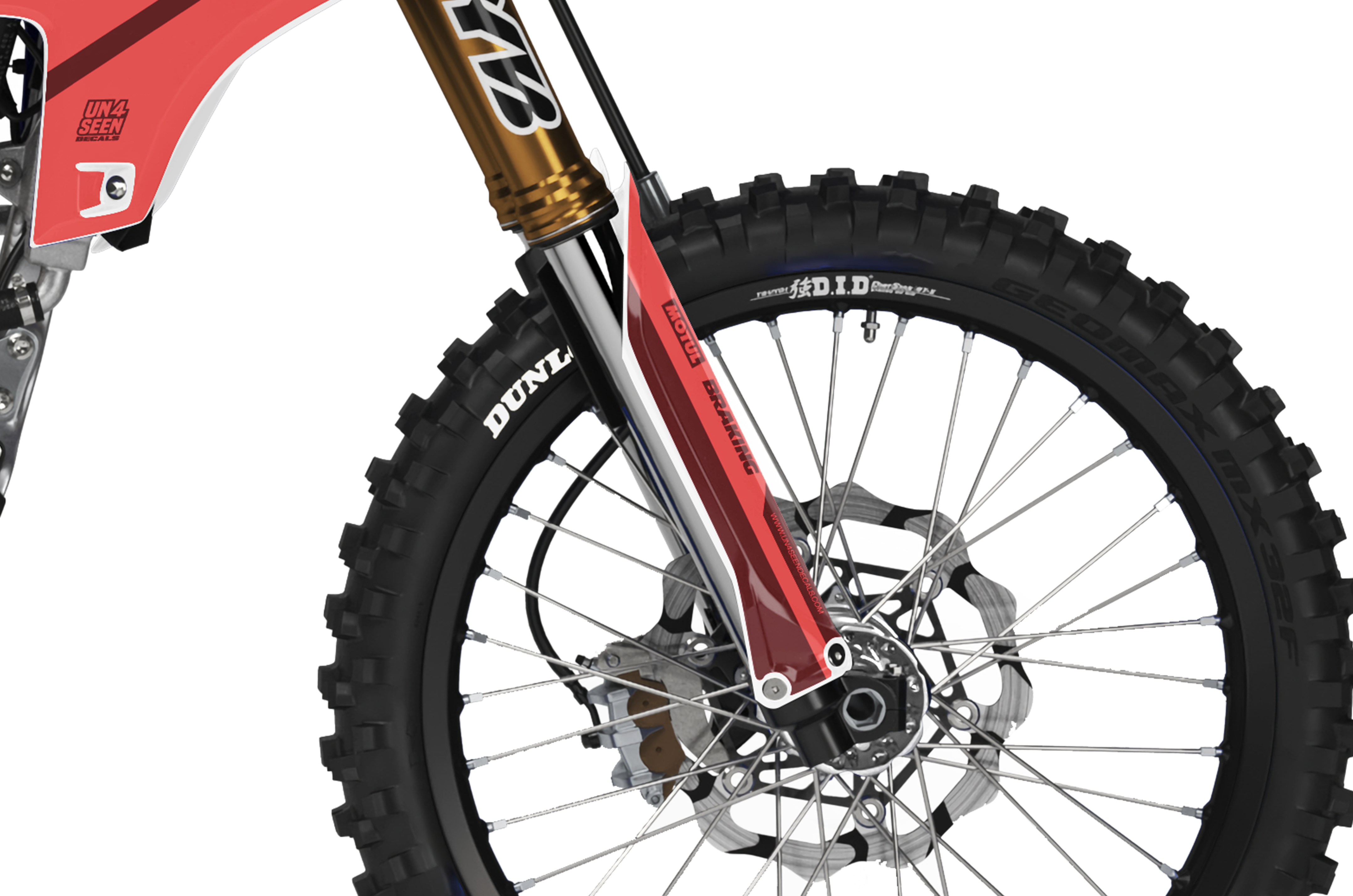 Yamaha Graphics Kit - Racer Riway Peach