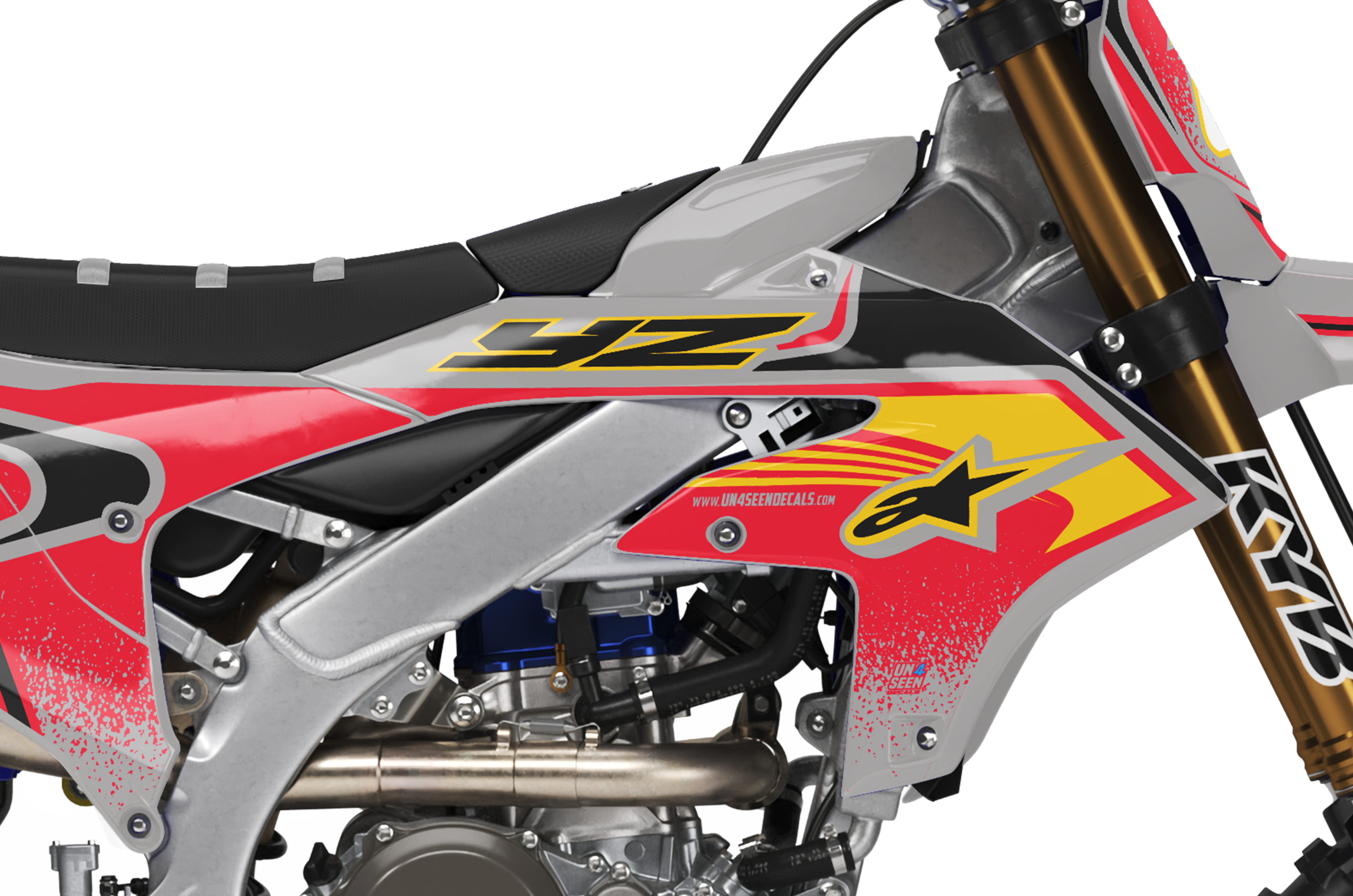 Yamaha Graphics Kit - Techstar Nomur Grey