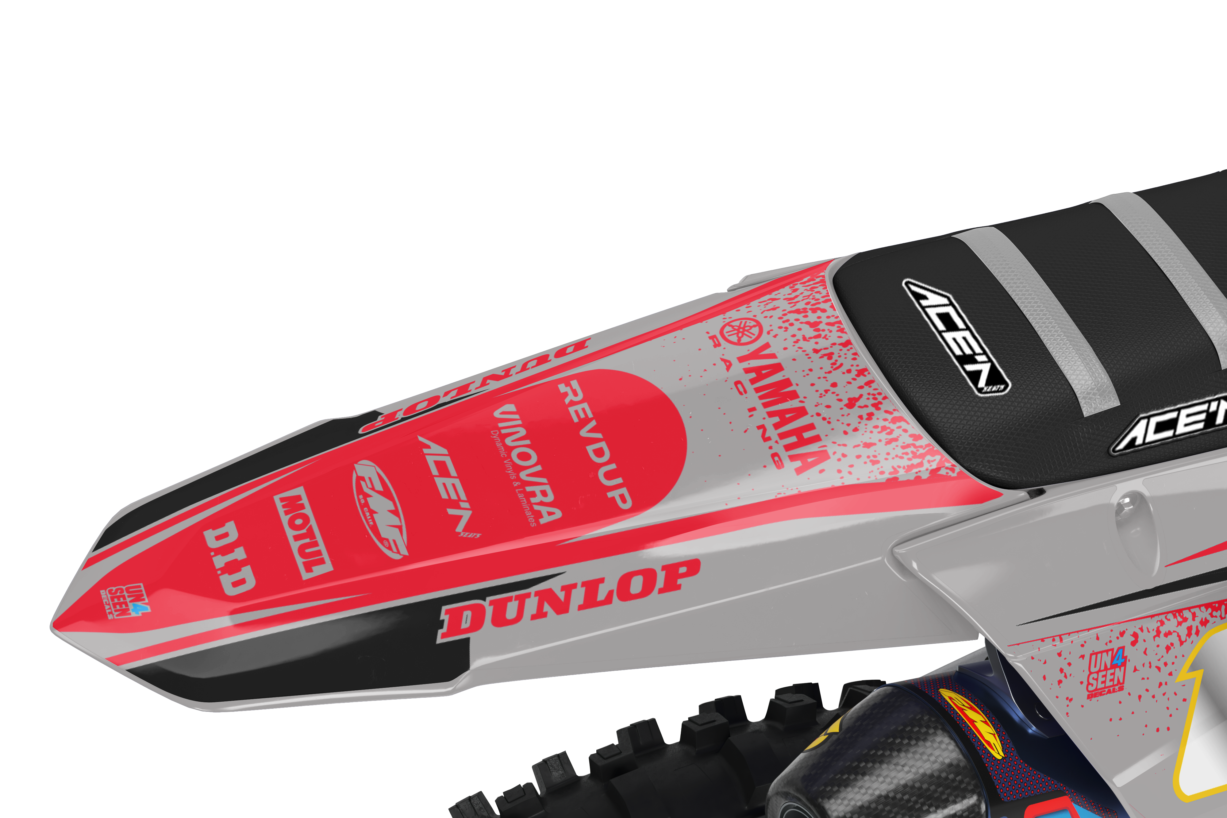 Yamaha Graphics Kit - Techstar Nomur Grey