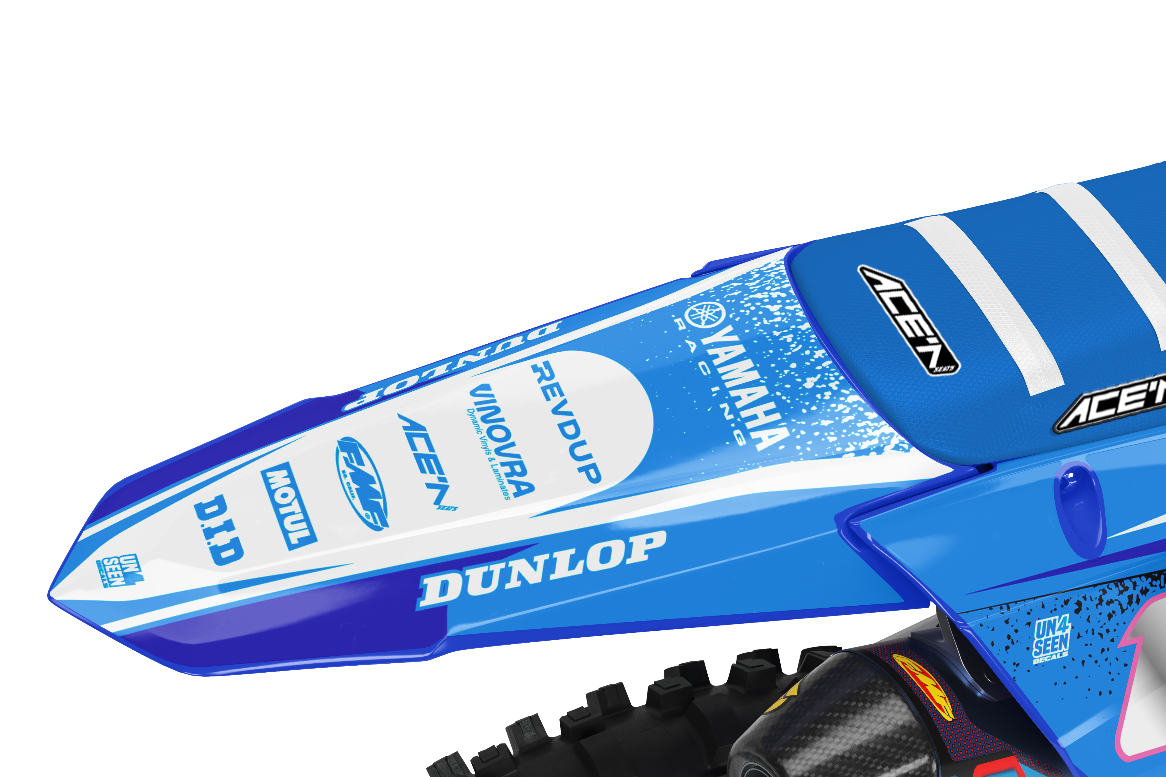 Yamaha Graphics Kit - Techstar Nomur Light Blue