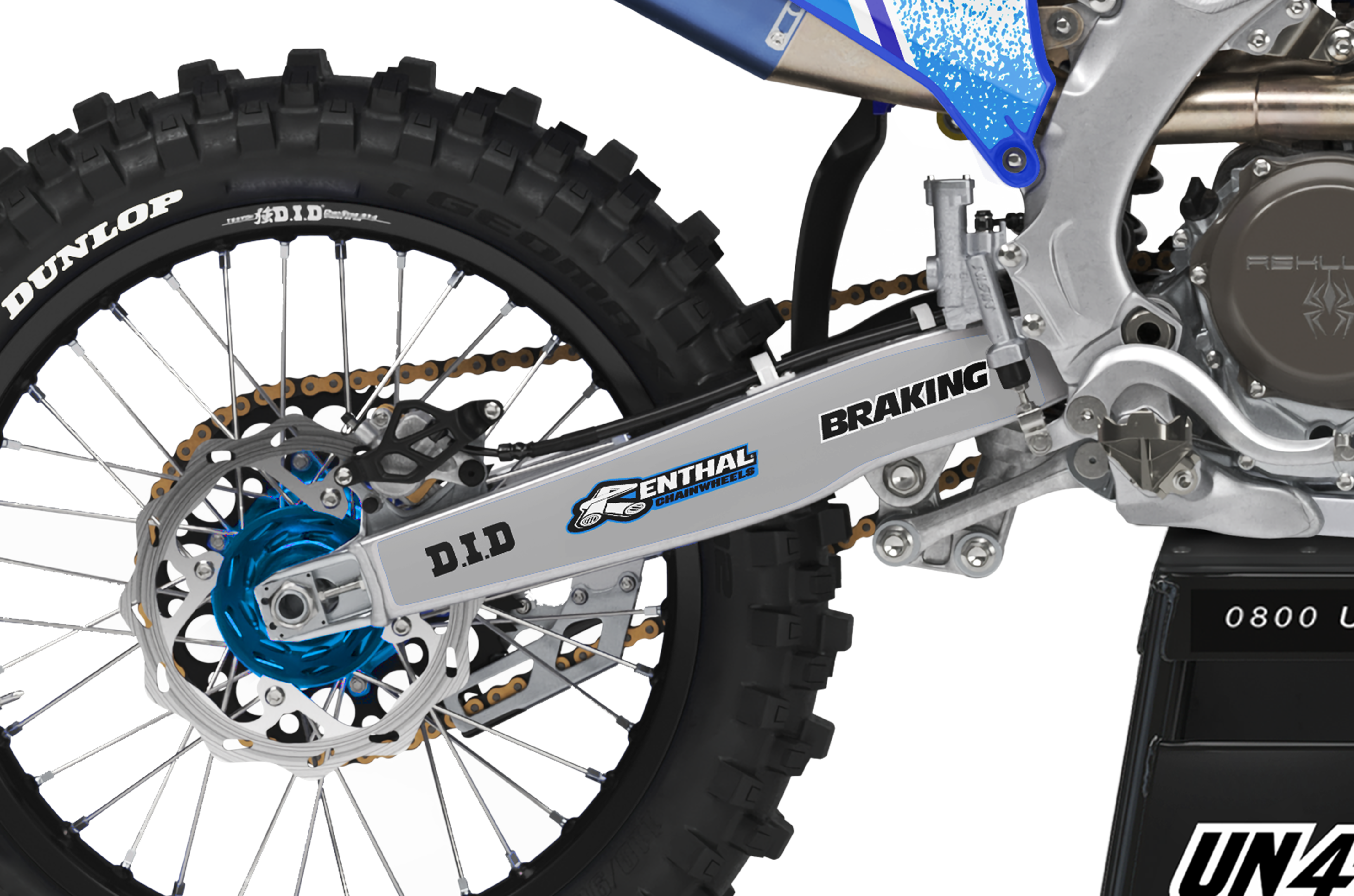Yamaha Graphics Kit - Techstar Nomur Light Blue