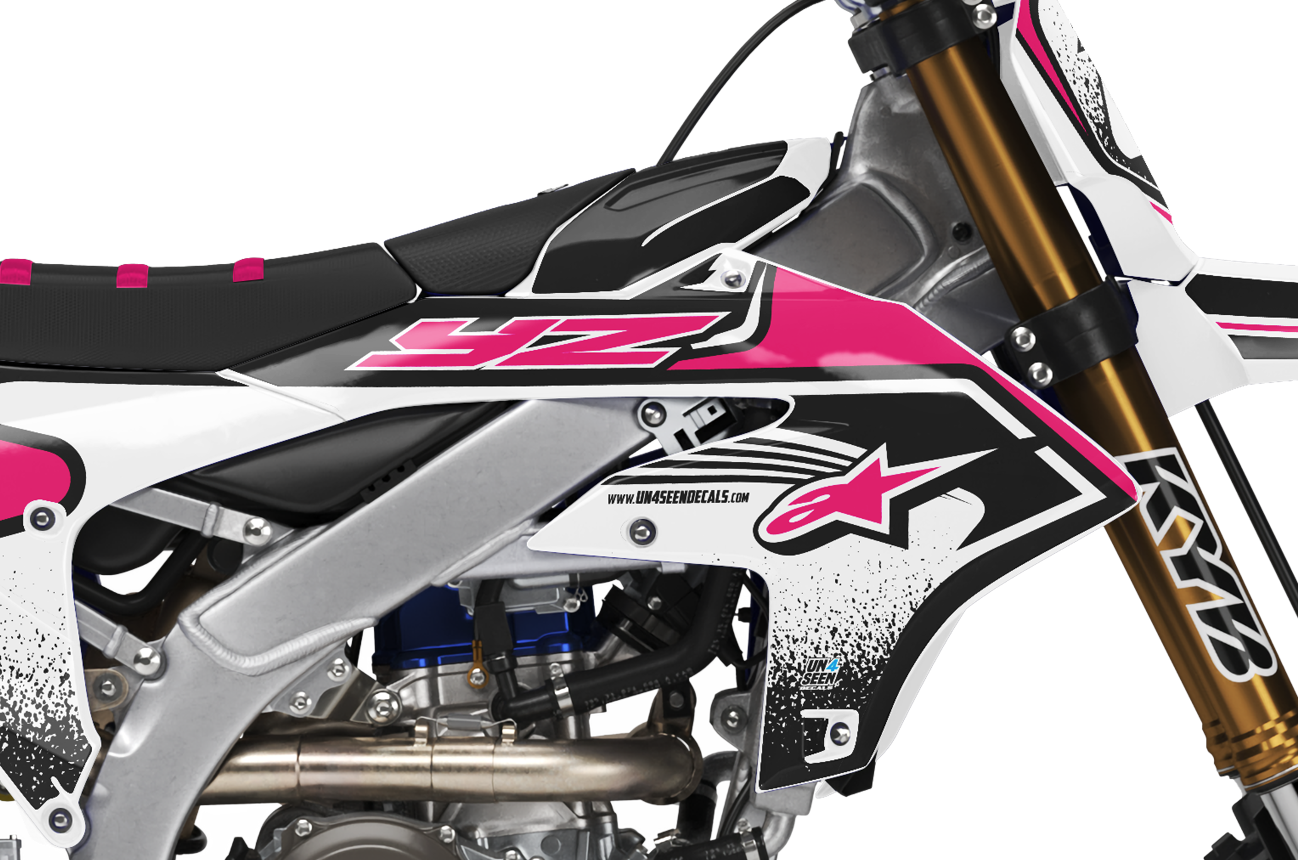 Yamaha Graphics Kit - Techstar Nomur Pink