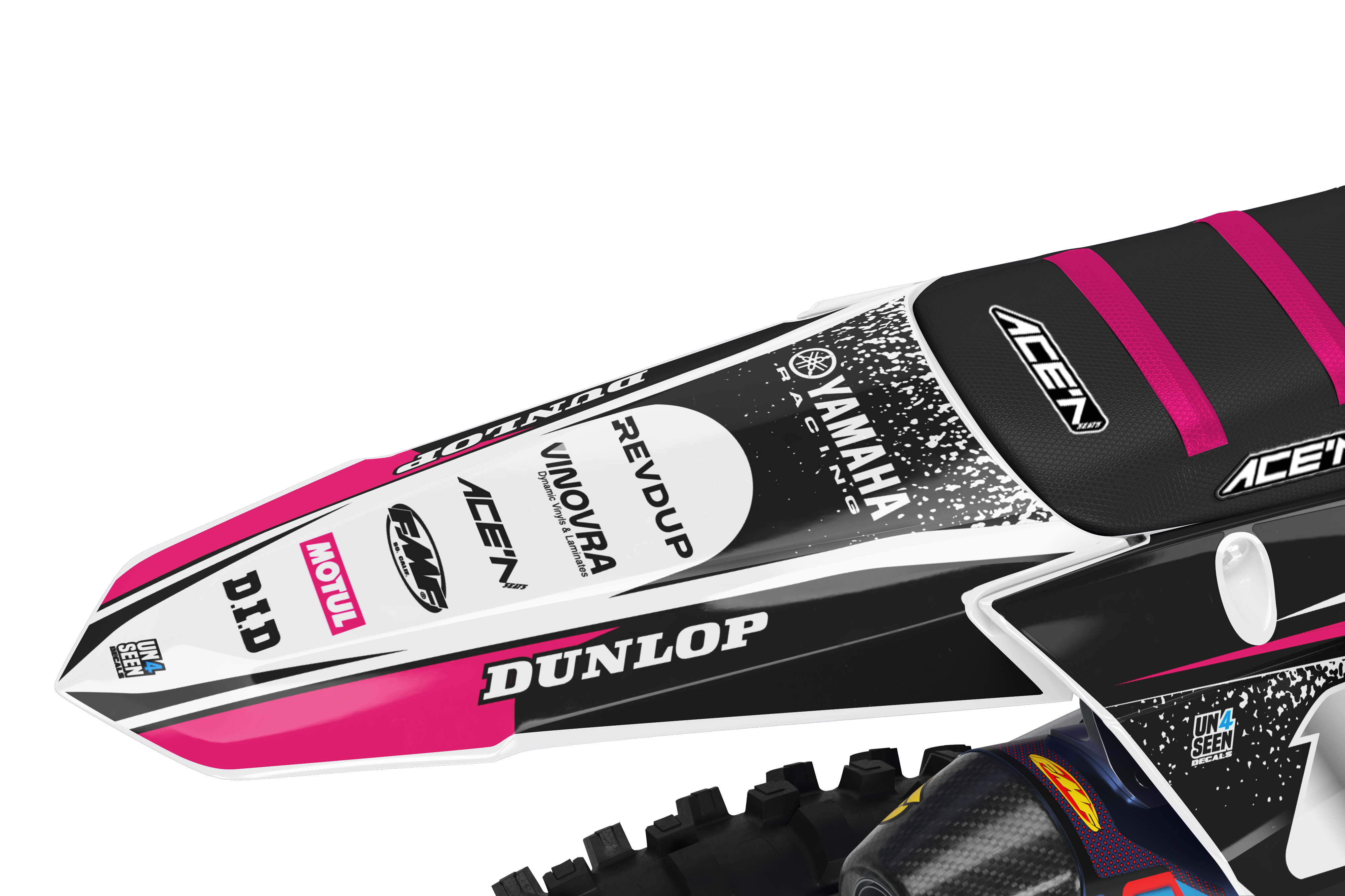Yamaha Graphics Kit - Techstar Nomur Pink