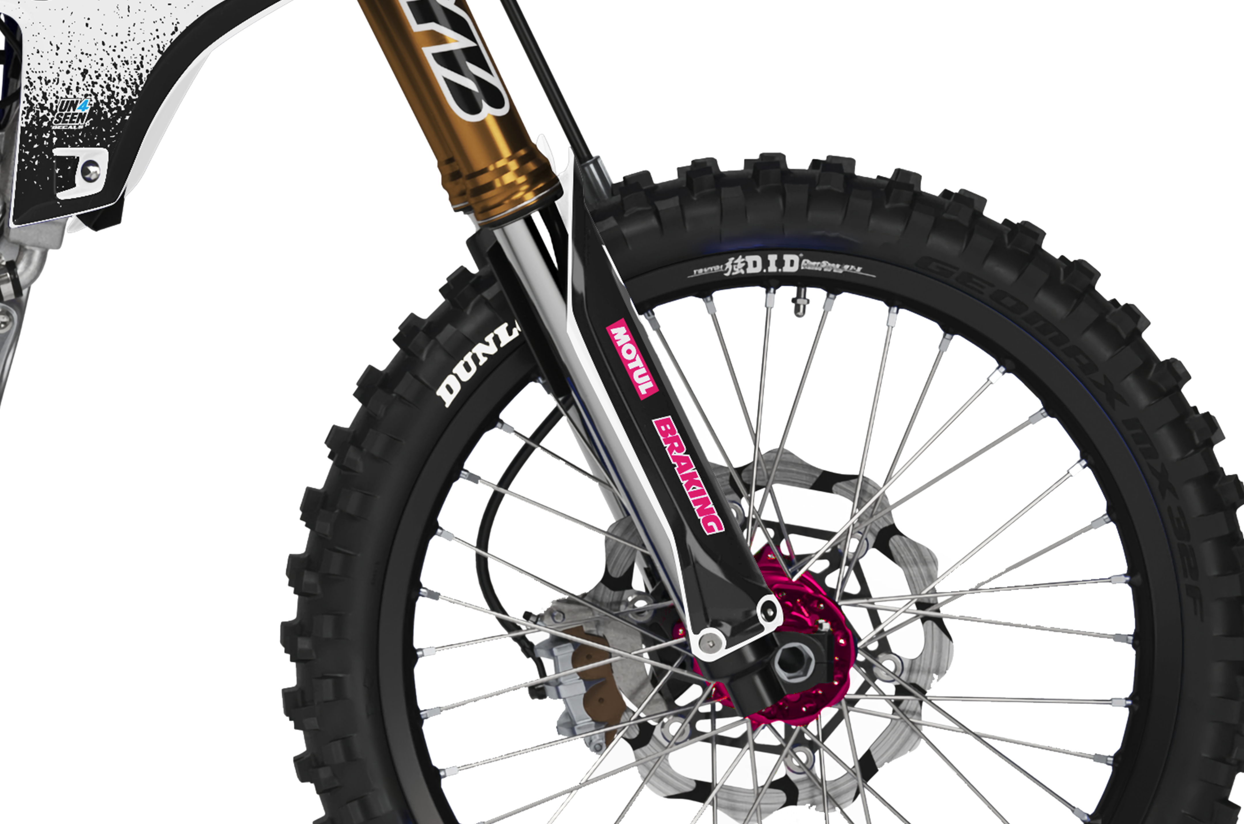 Yamaha Graphics Kit - Techstar Nomur Pink