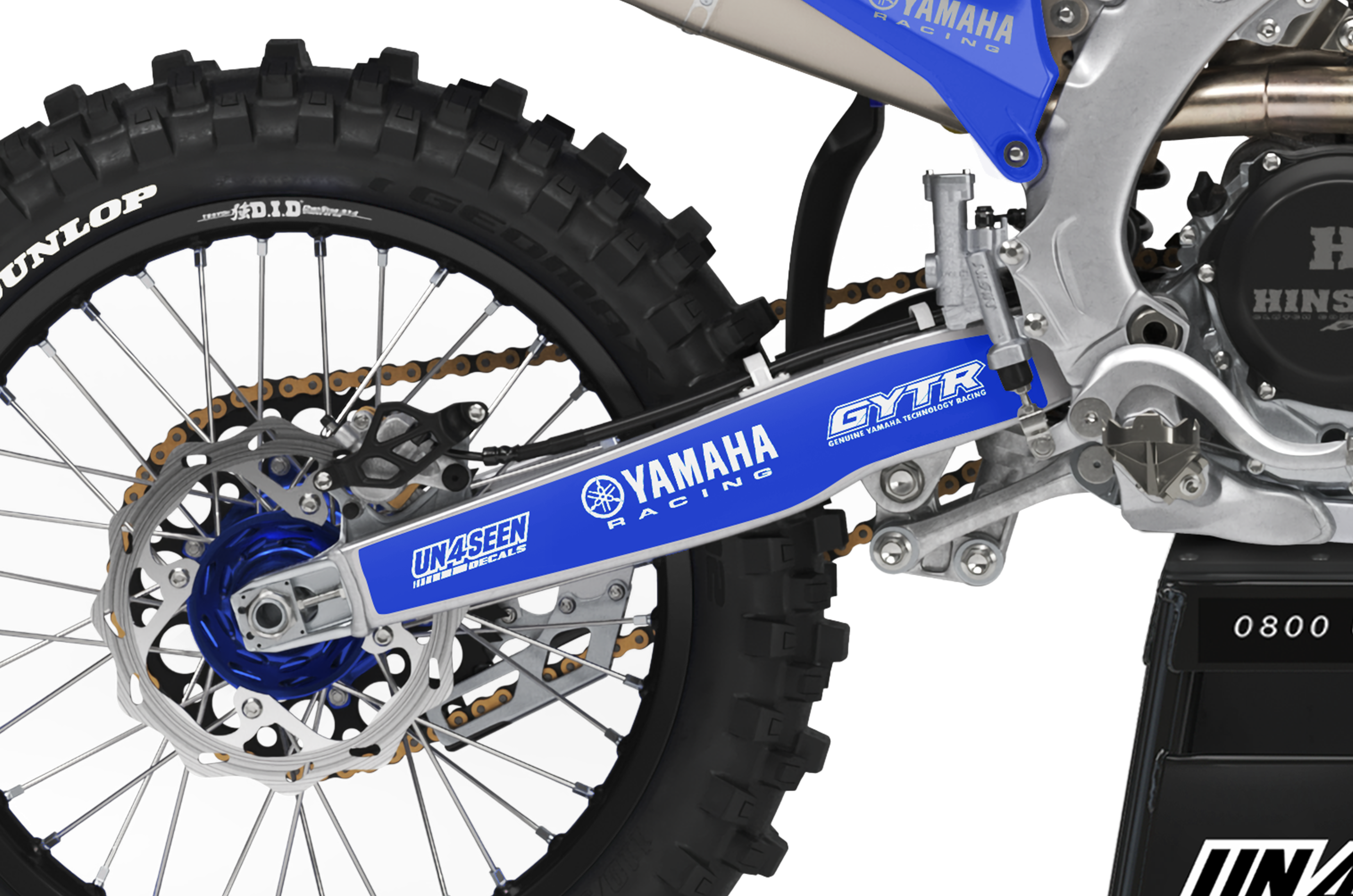 Yamaha Graphics Kit - Ree Blue