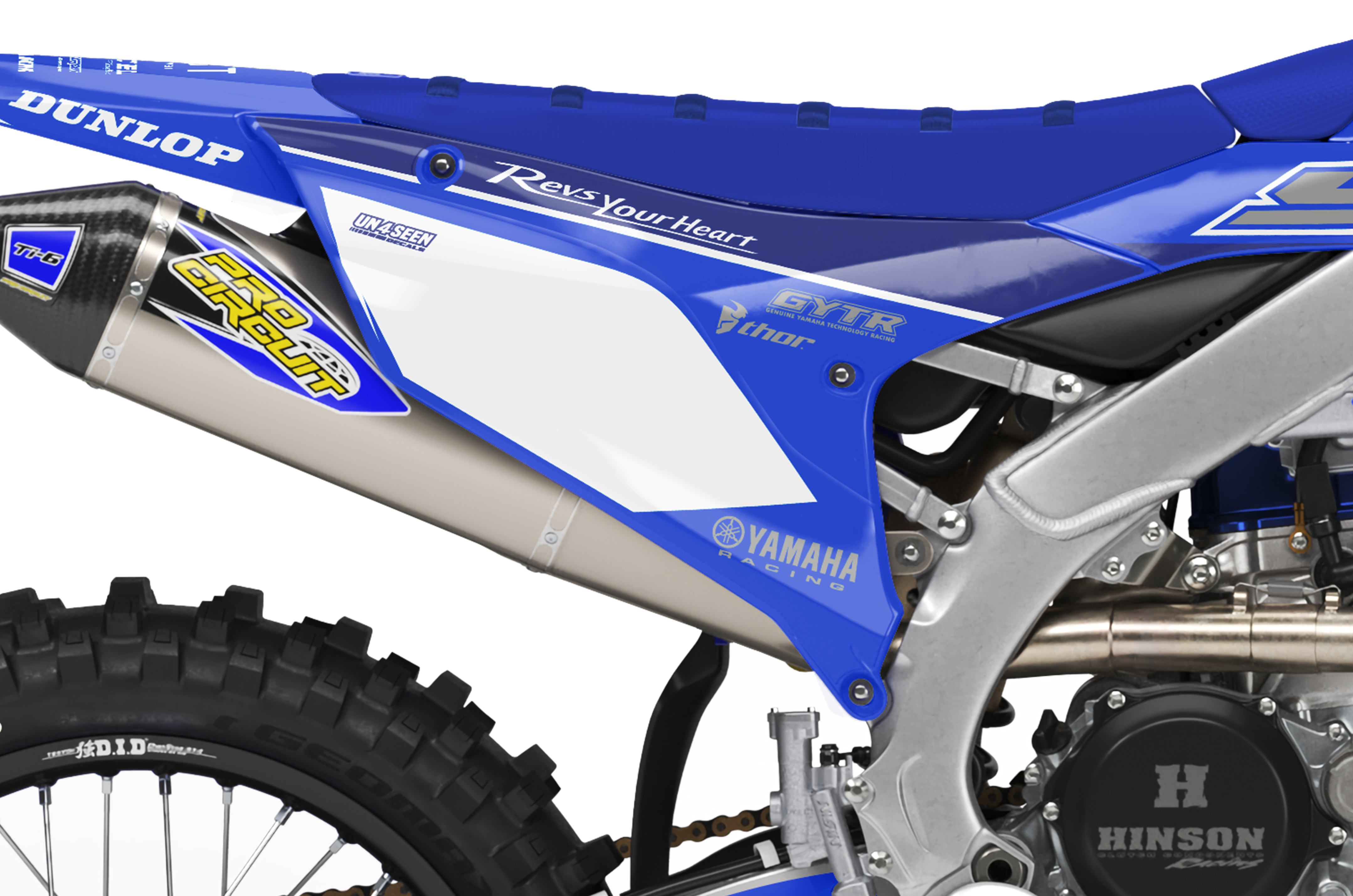 Yamaha Graphics Kit - Ree Blue