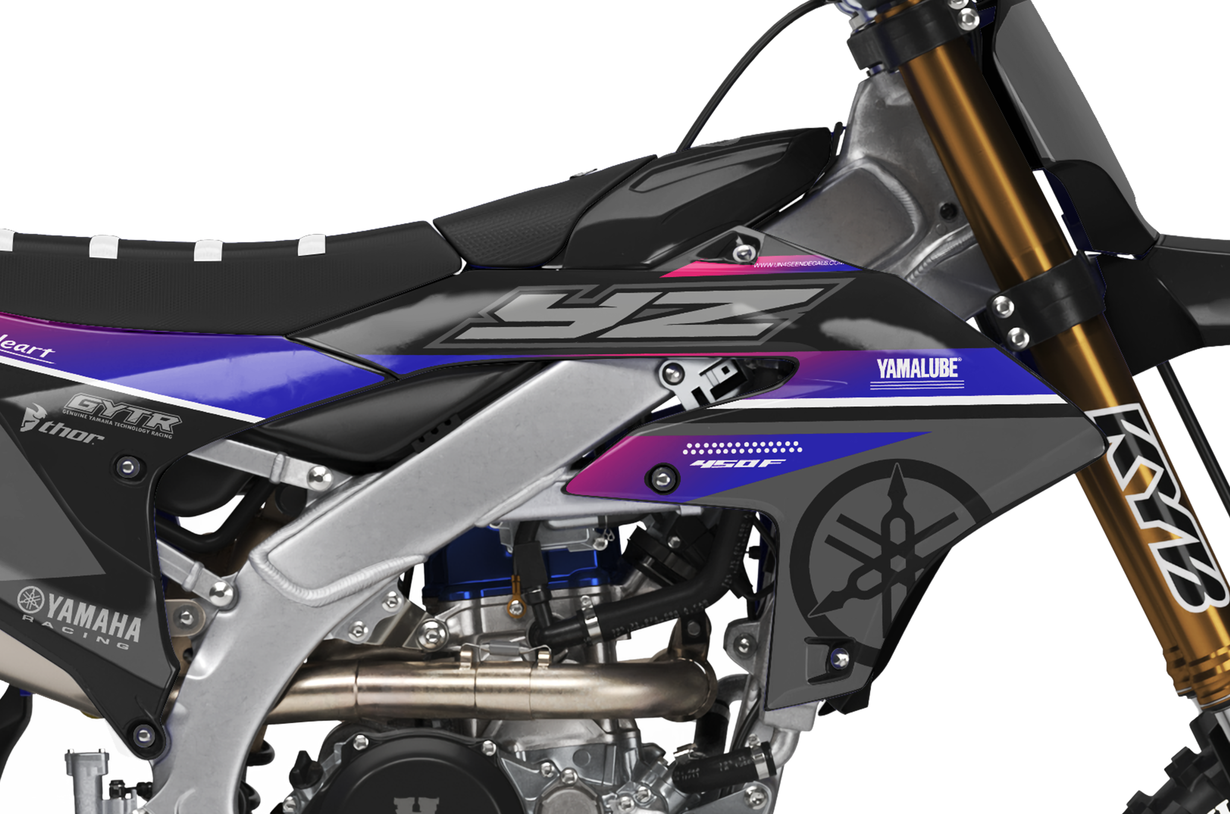 Yamaha Graphics Kit - Ree Black