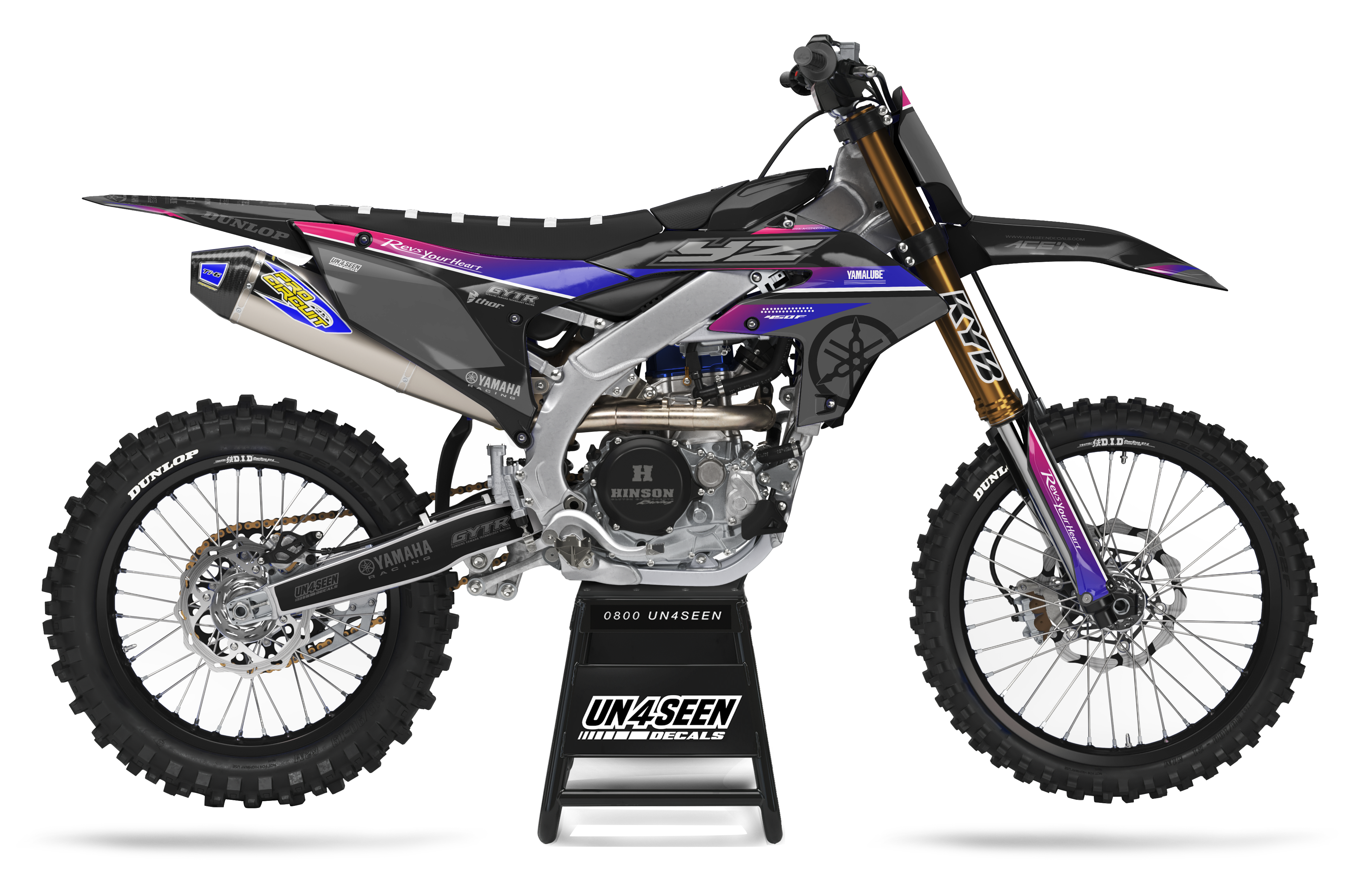 Yamaha Graphics Kit - Ree Black