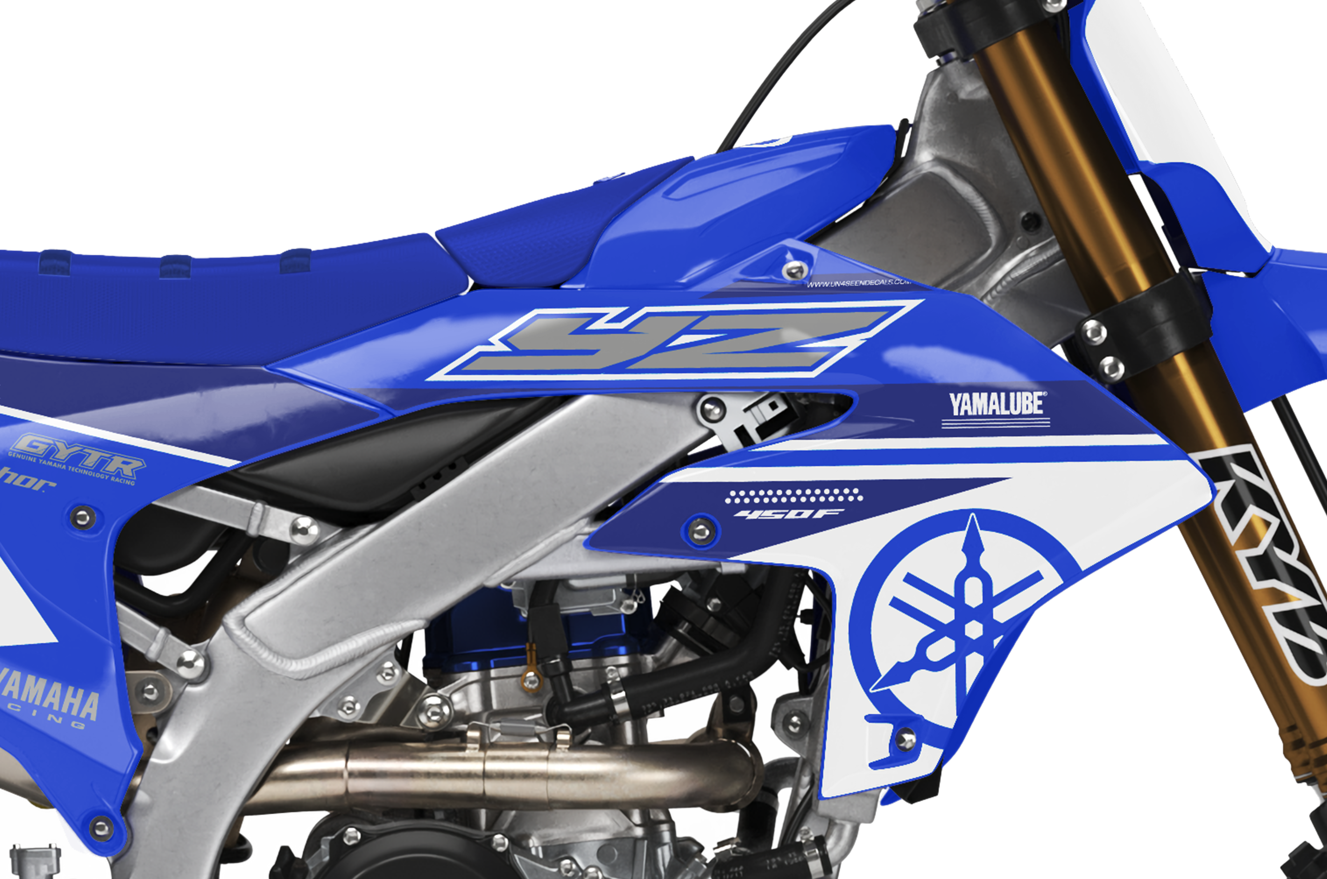 Yamaha Graphics Kit - Ree Blue