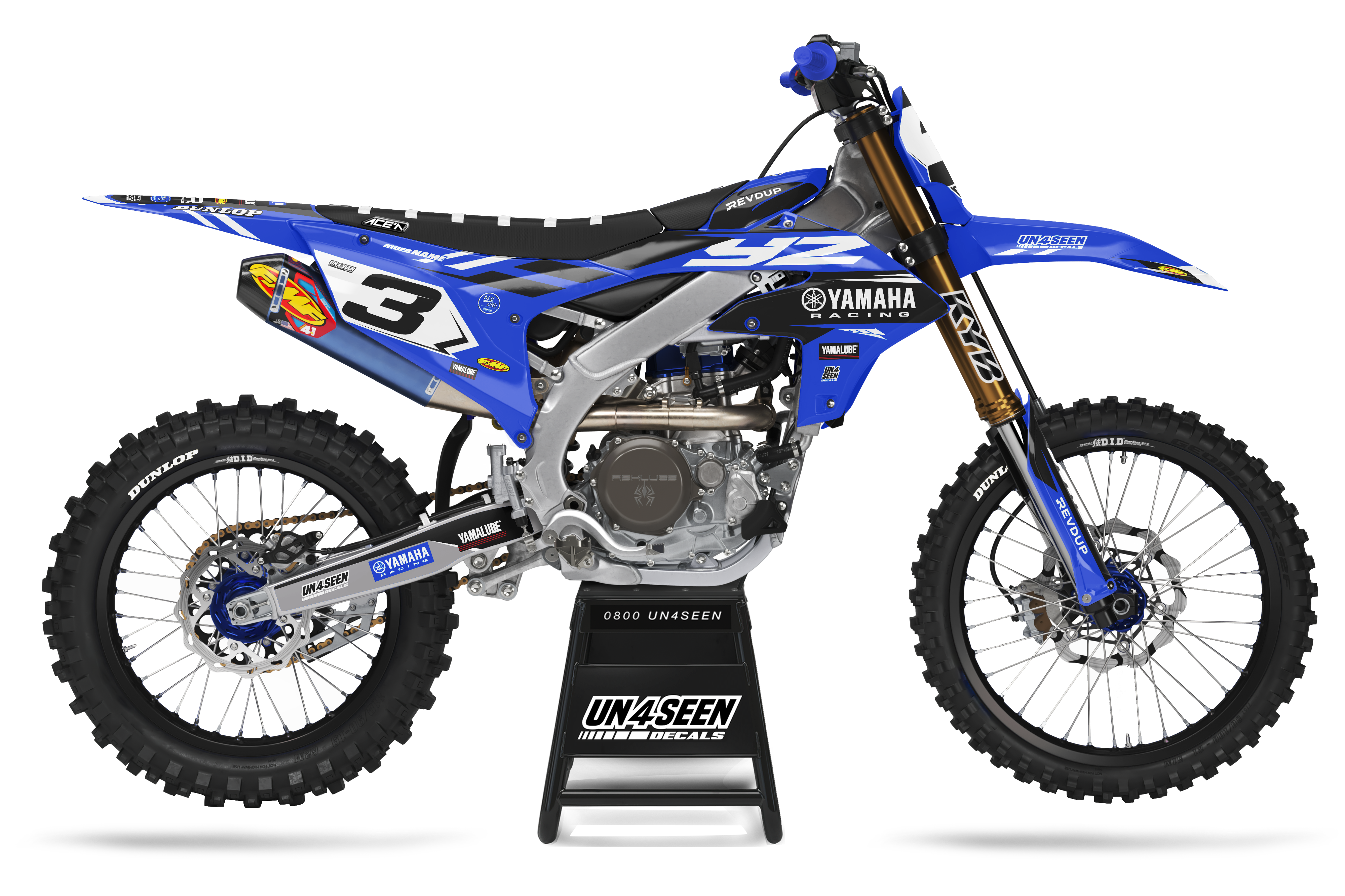 Yamaha Graphics Kit - Blueder