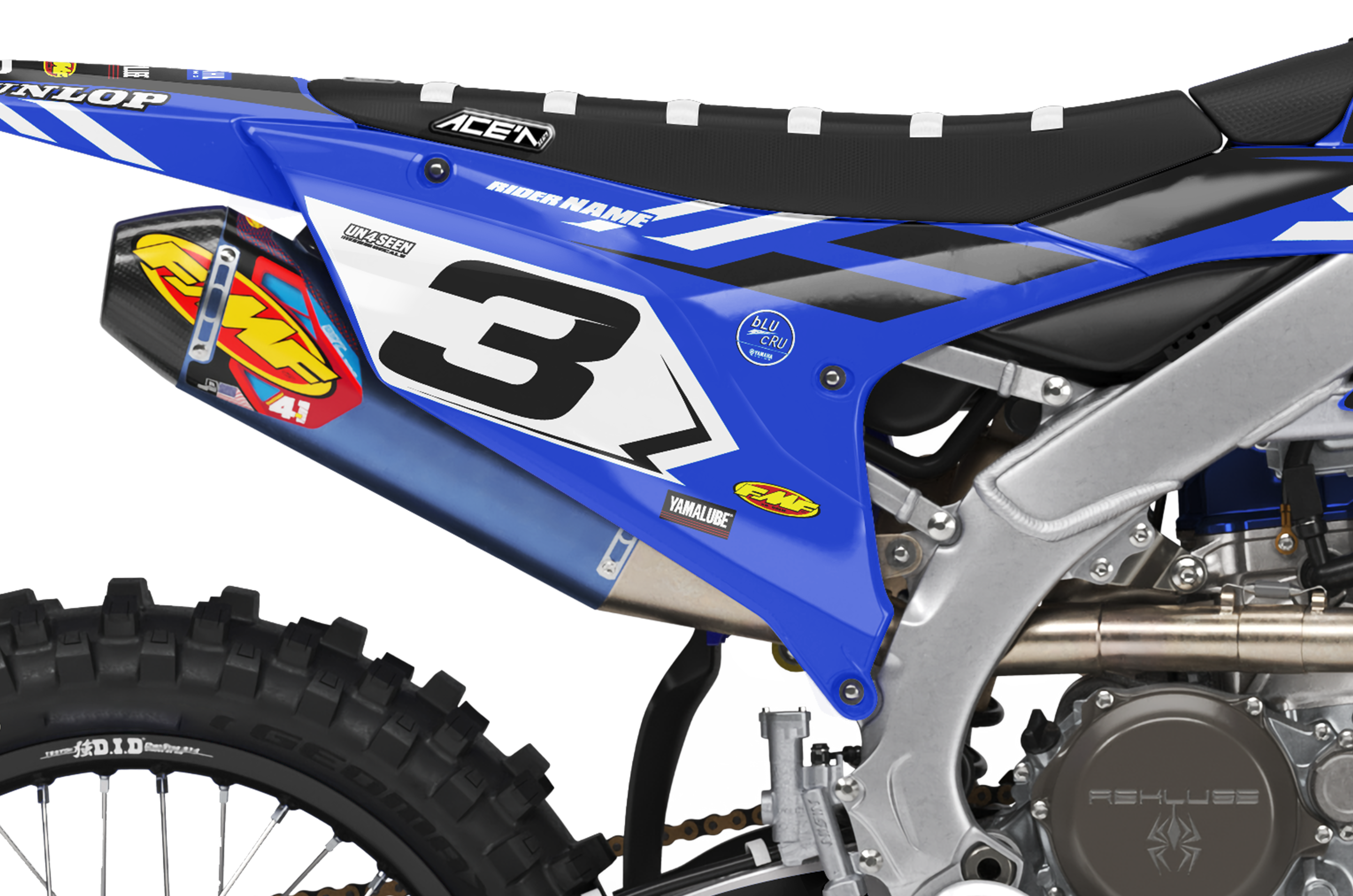 Yamaha Graphics Kit - Blueder