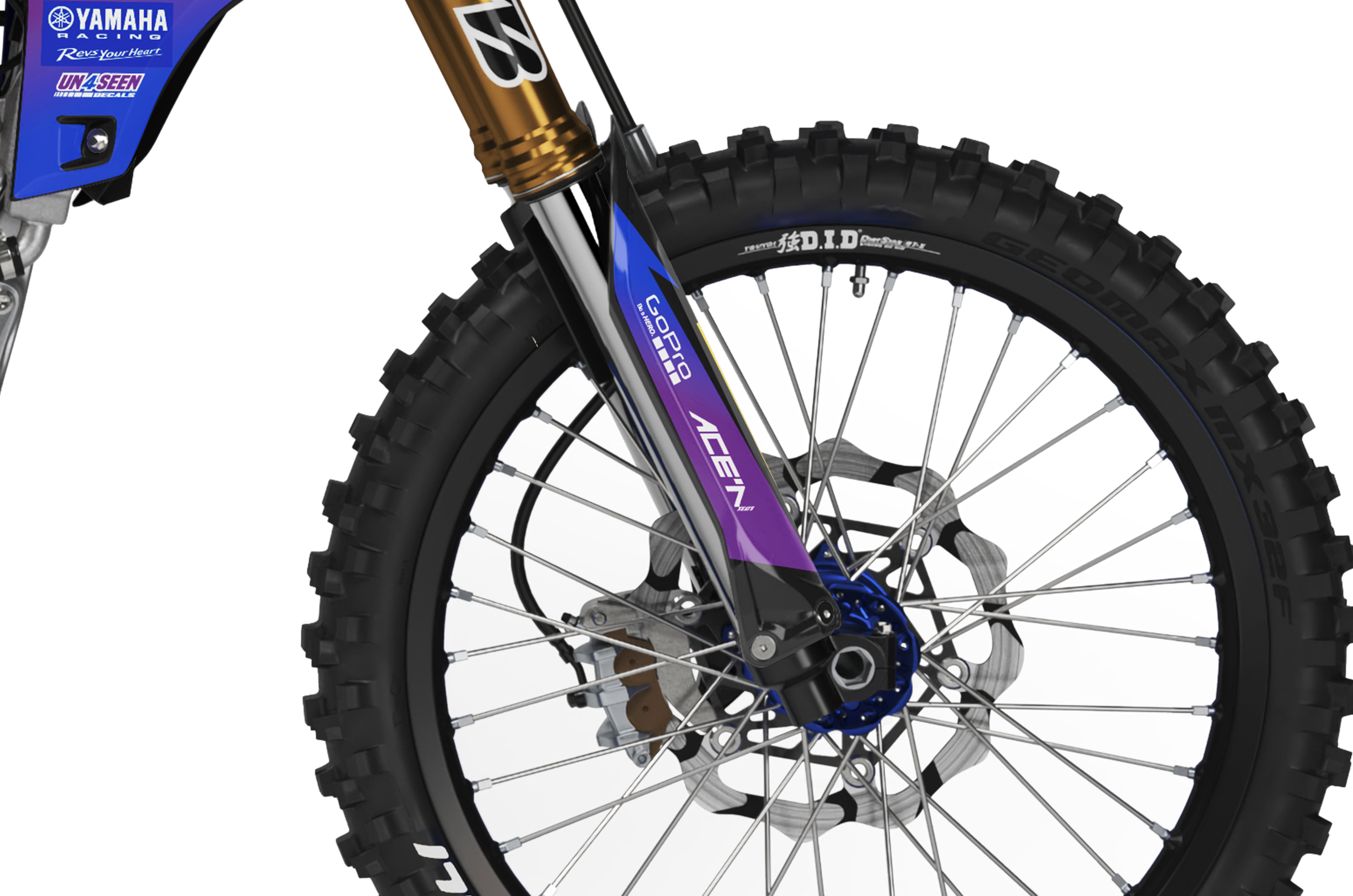 Yamaha Graphics Kit - Yeao Purple