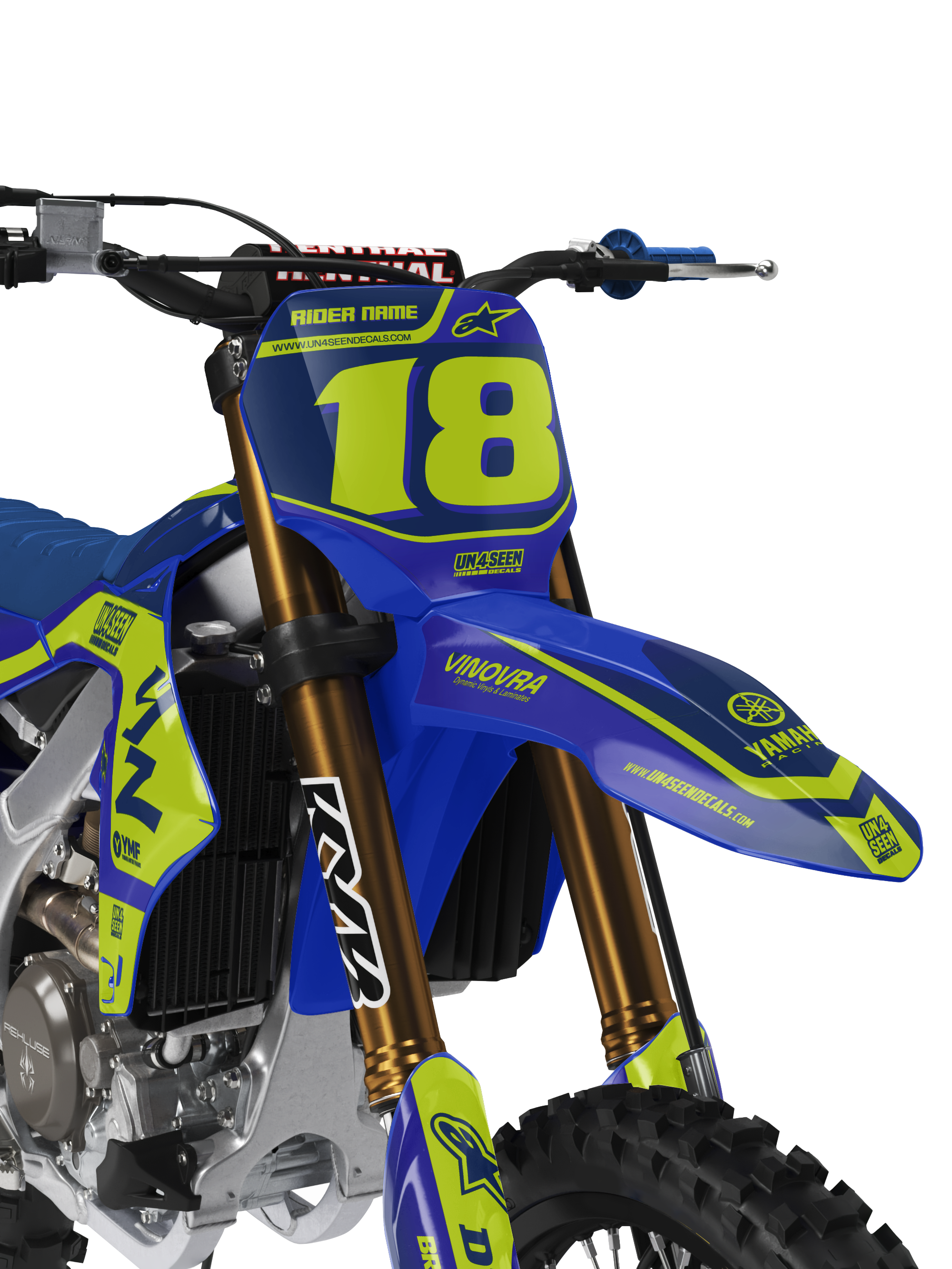Yamaha Graphics Kit - Racer Portyl flo