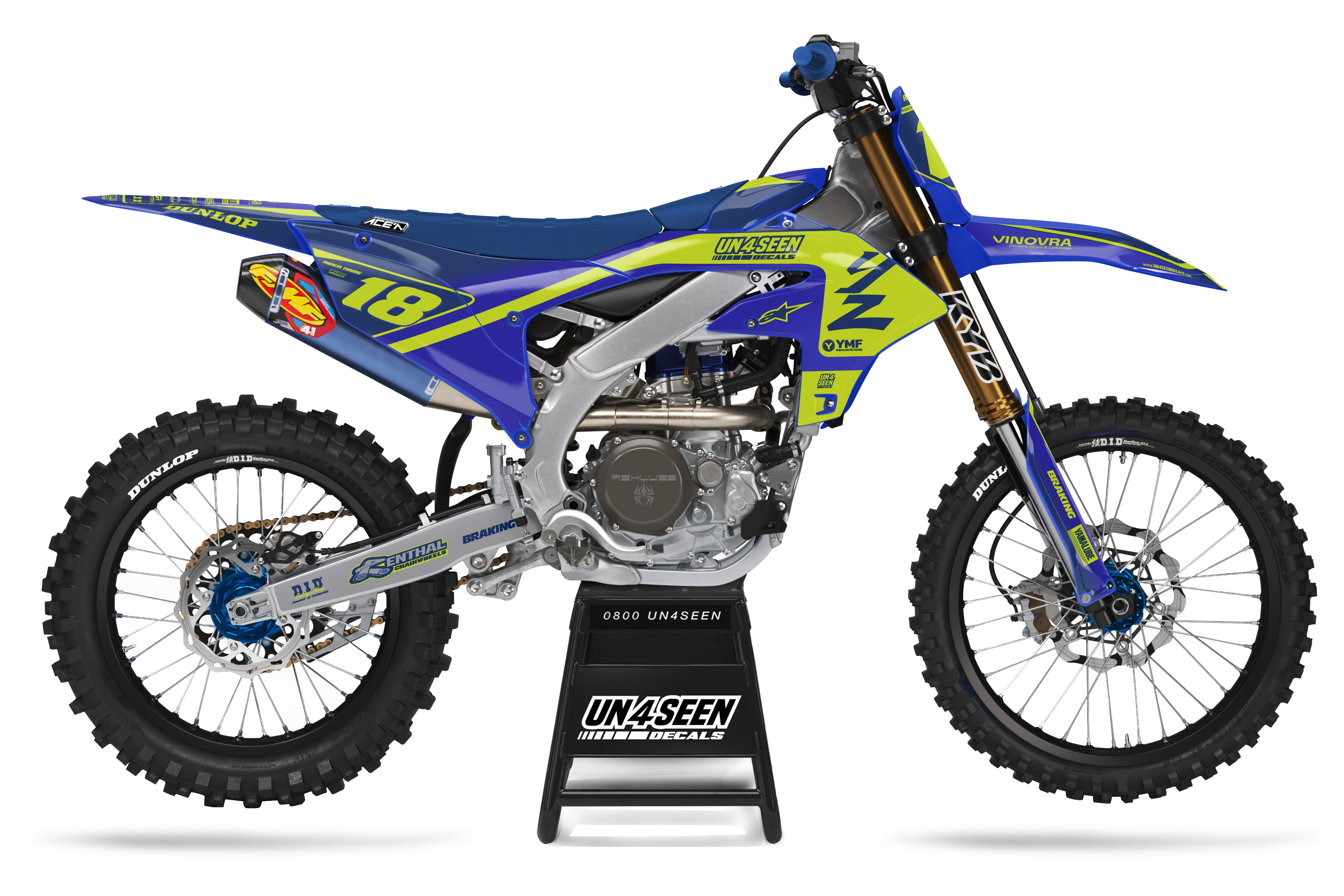 Yamaha Graphics Kit - Racer Portyl flo
