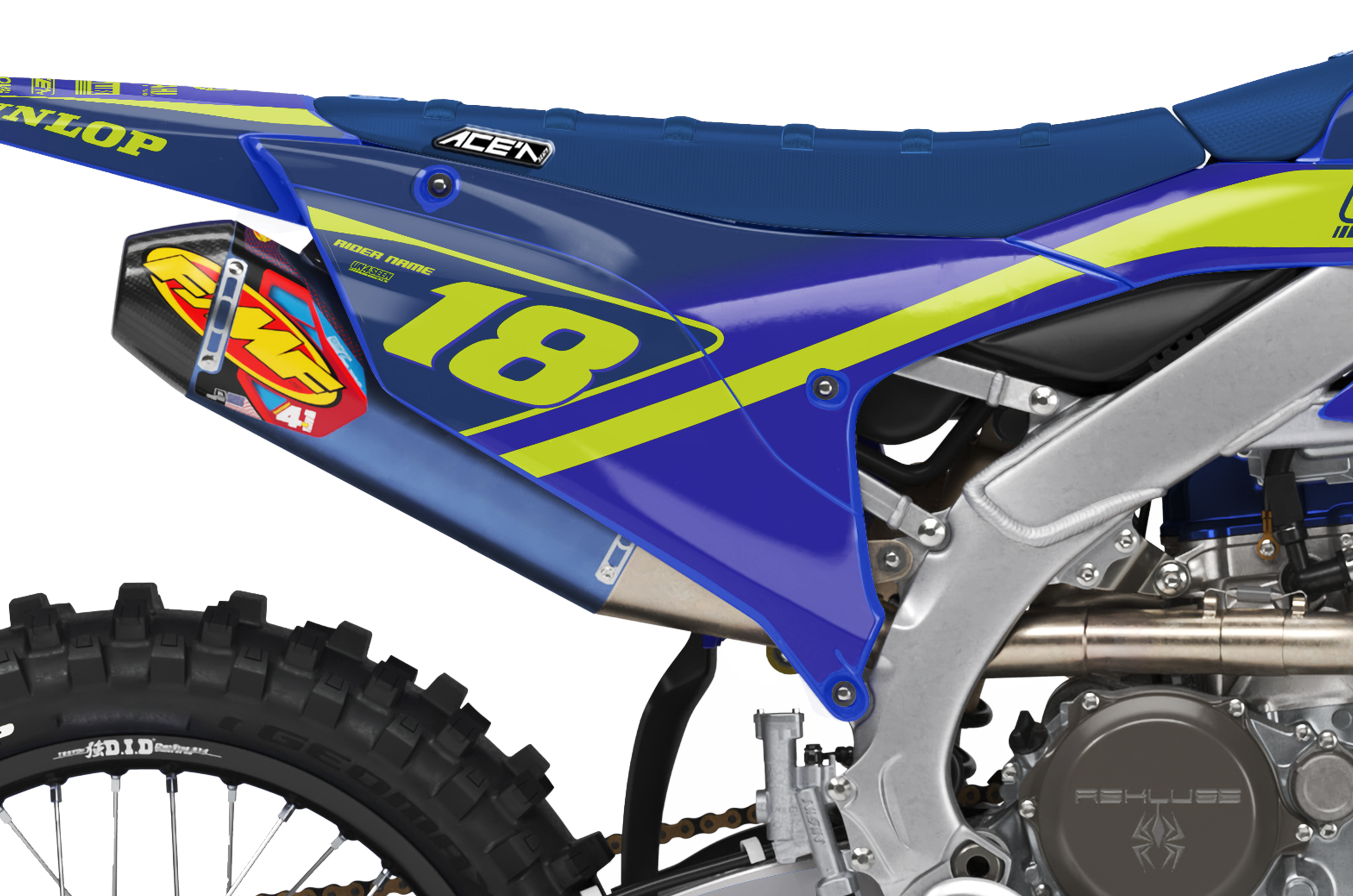 Yamaha Graphics Kit - Racer Portyl flo