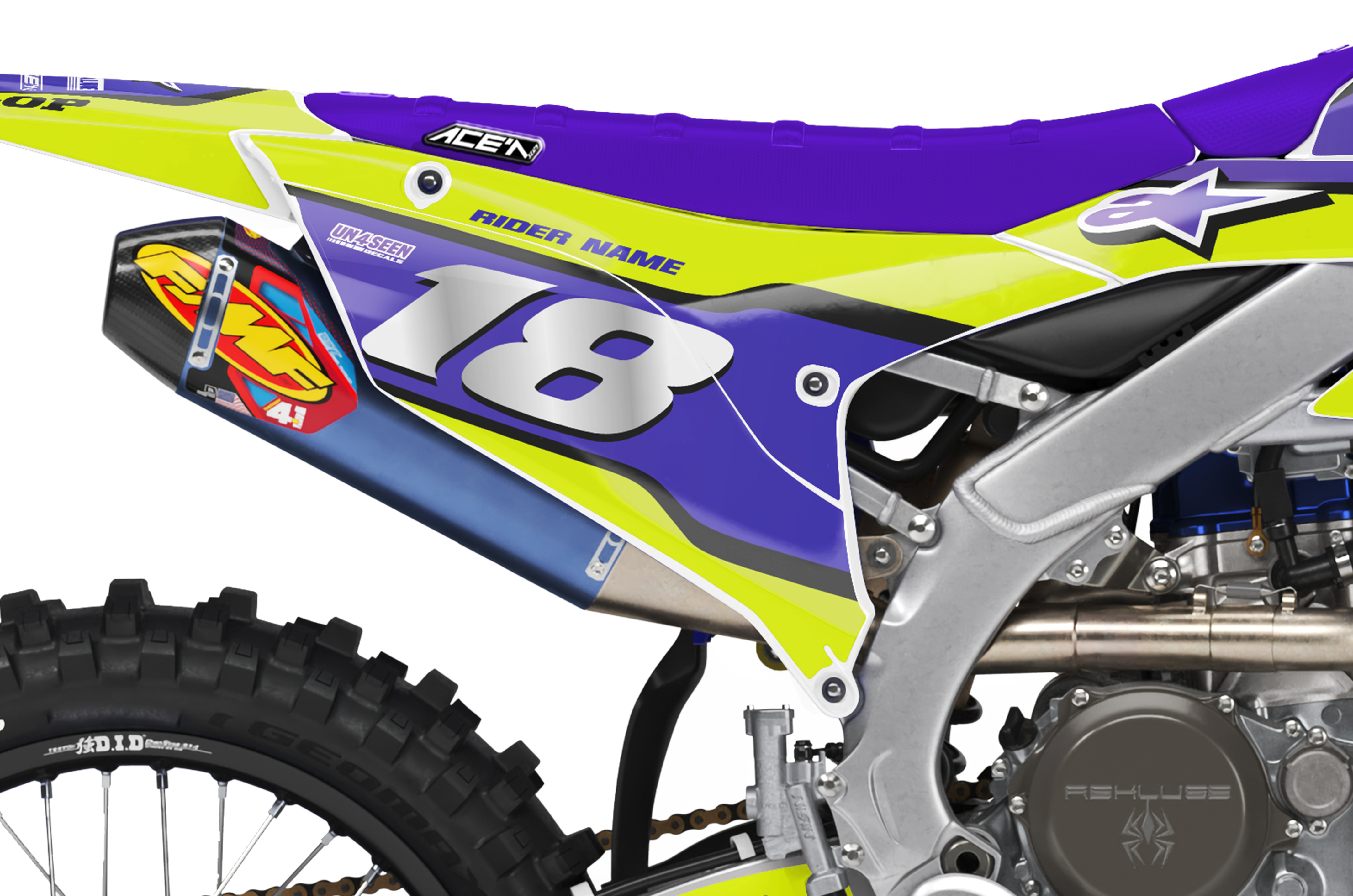 Yamaha Graphics Kit - Supertech Vista Flo