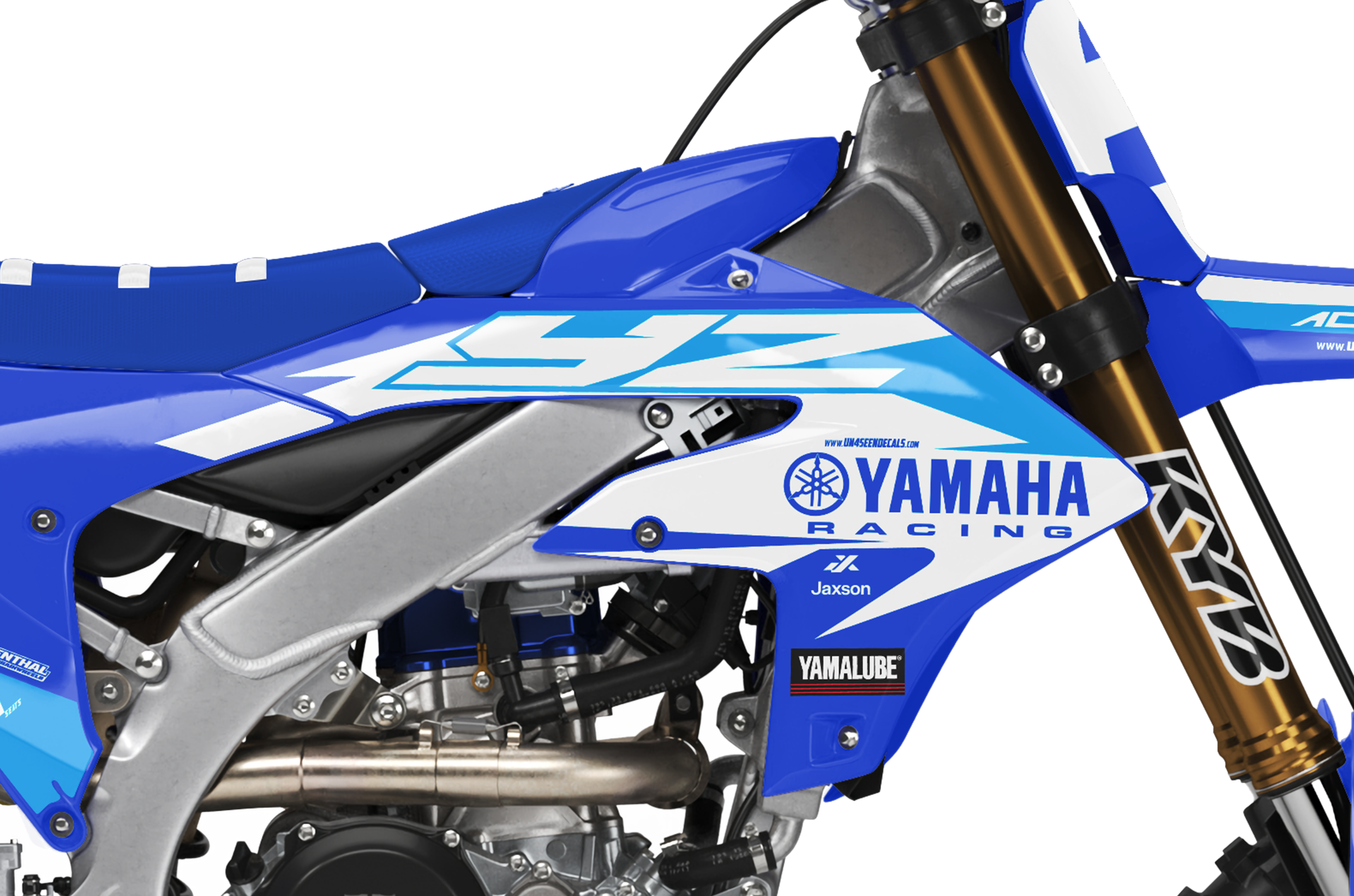 Yamaha Graphics Kit - Amaze Blue