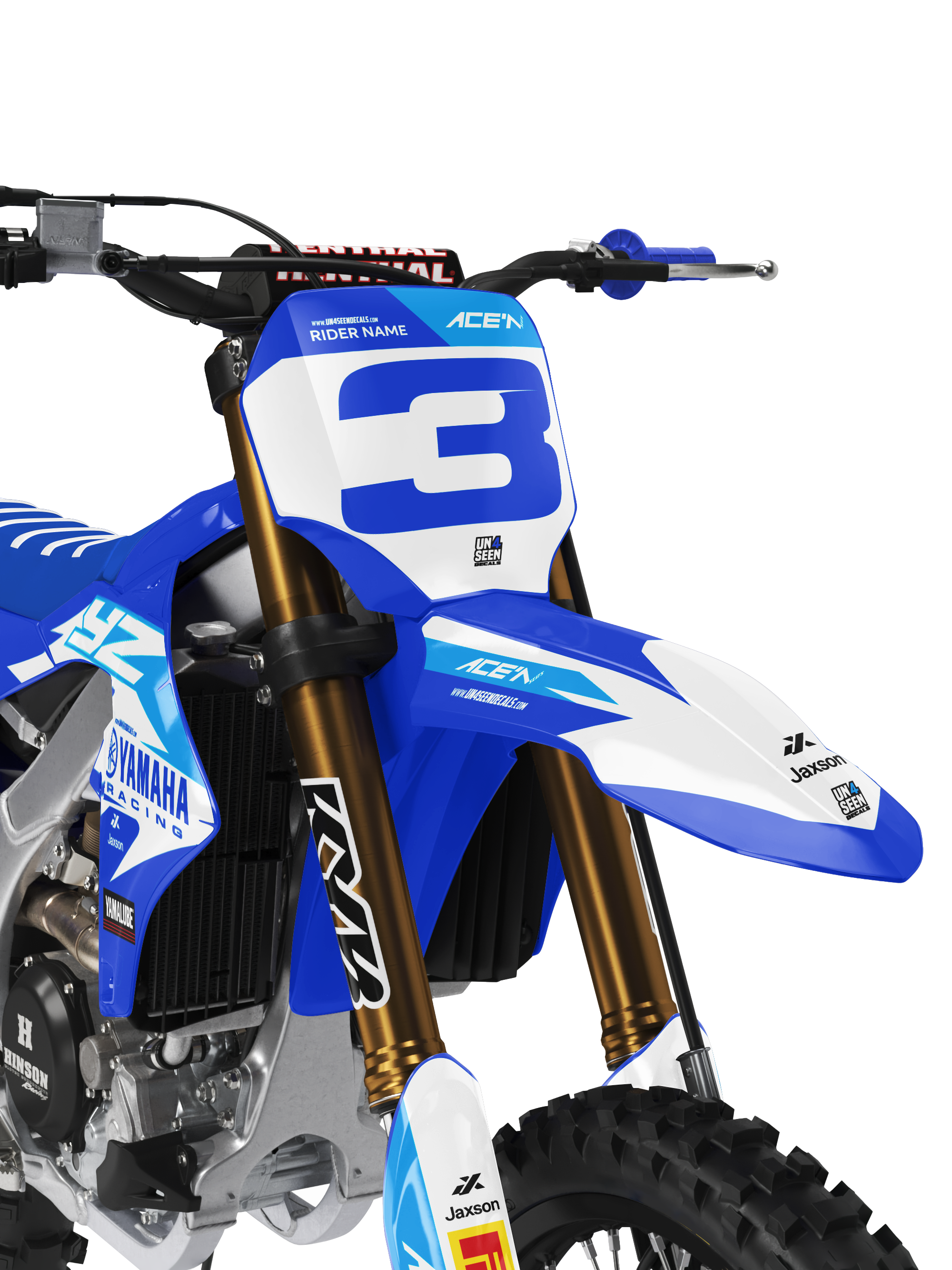 Yamaha Graphics Kit - Amaze Blue