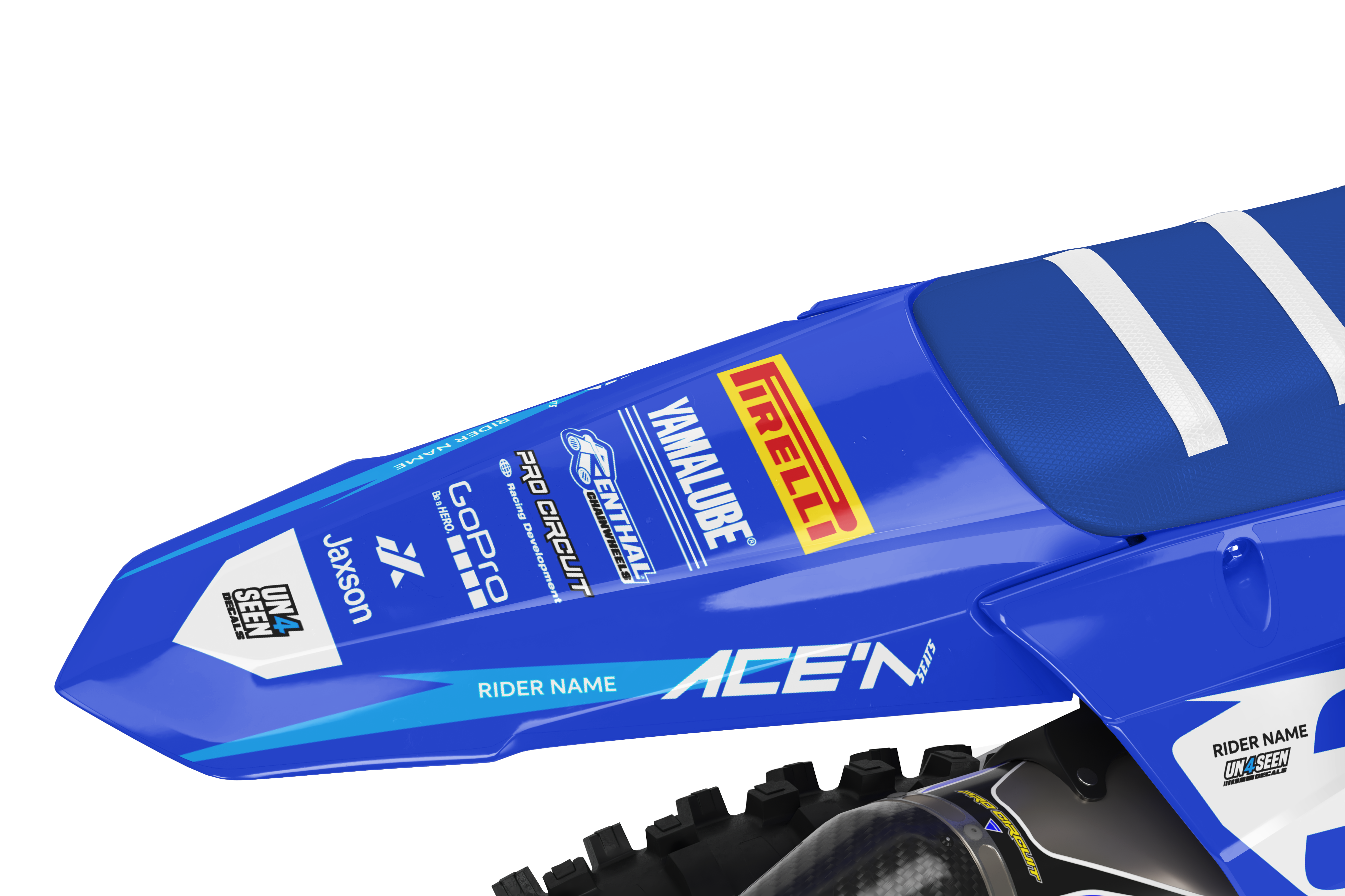 Yamaha Graphics Kit - Amaze Blue