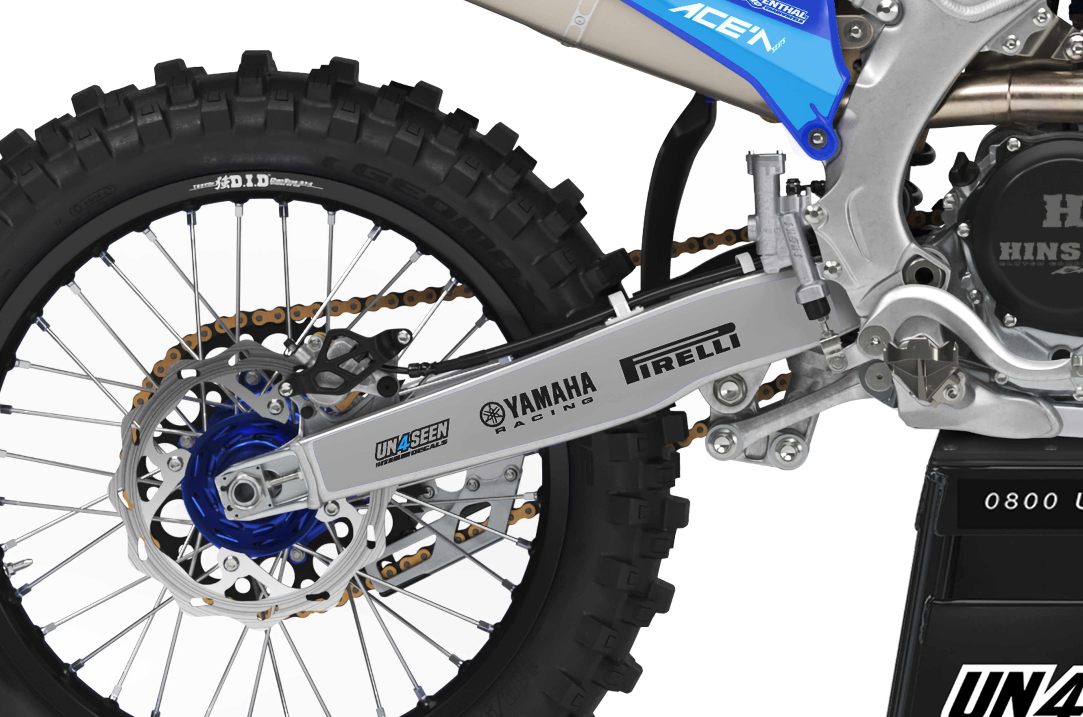 Yamaha Graphics Kit - Amaze Blue