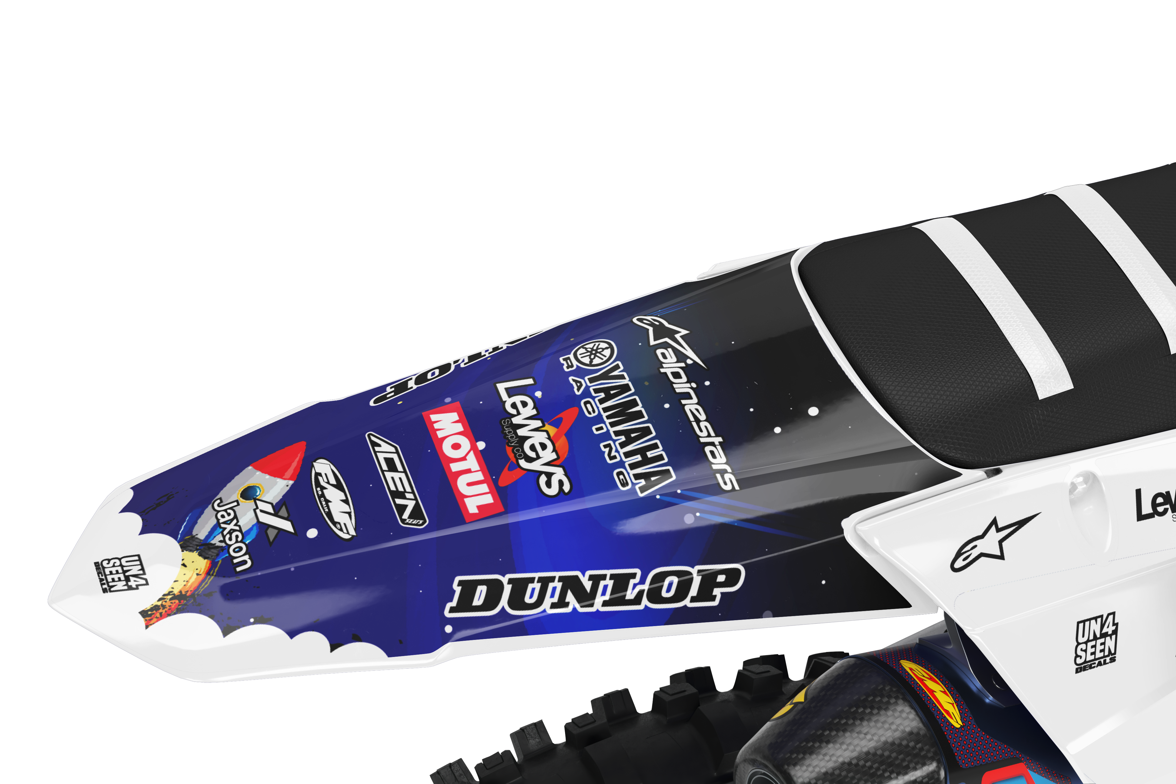 Yamaha Galaxy Graphics Kit - Blast Off