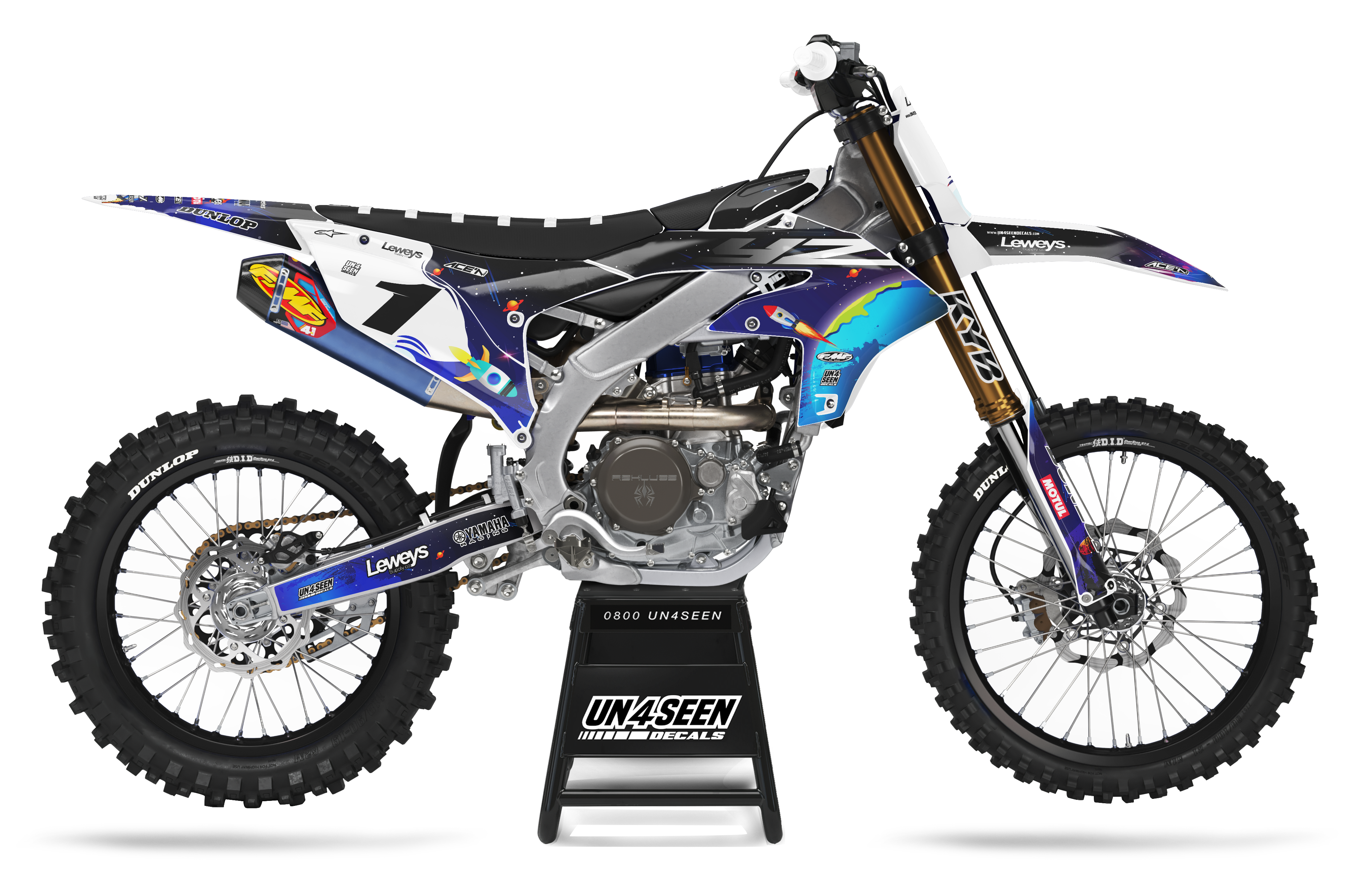 Yamaha Galaxy Graphics Kit - Blast Off
