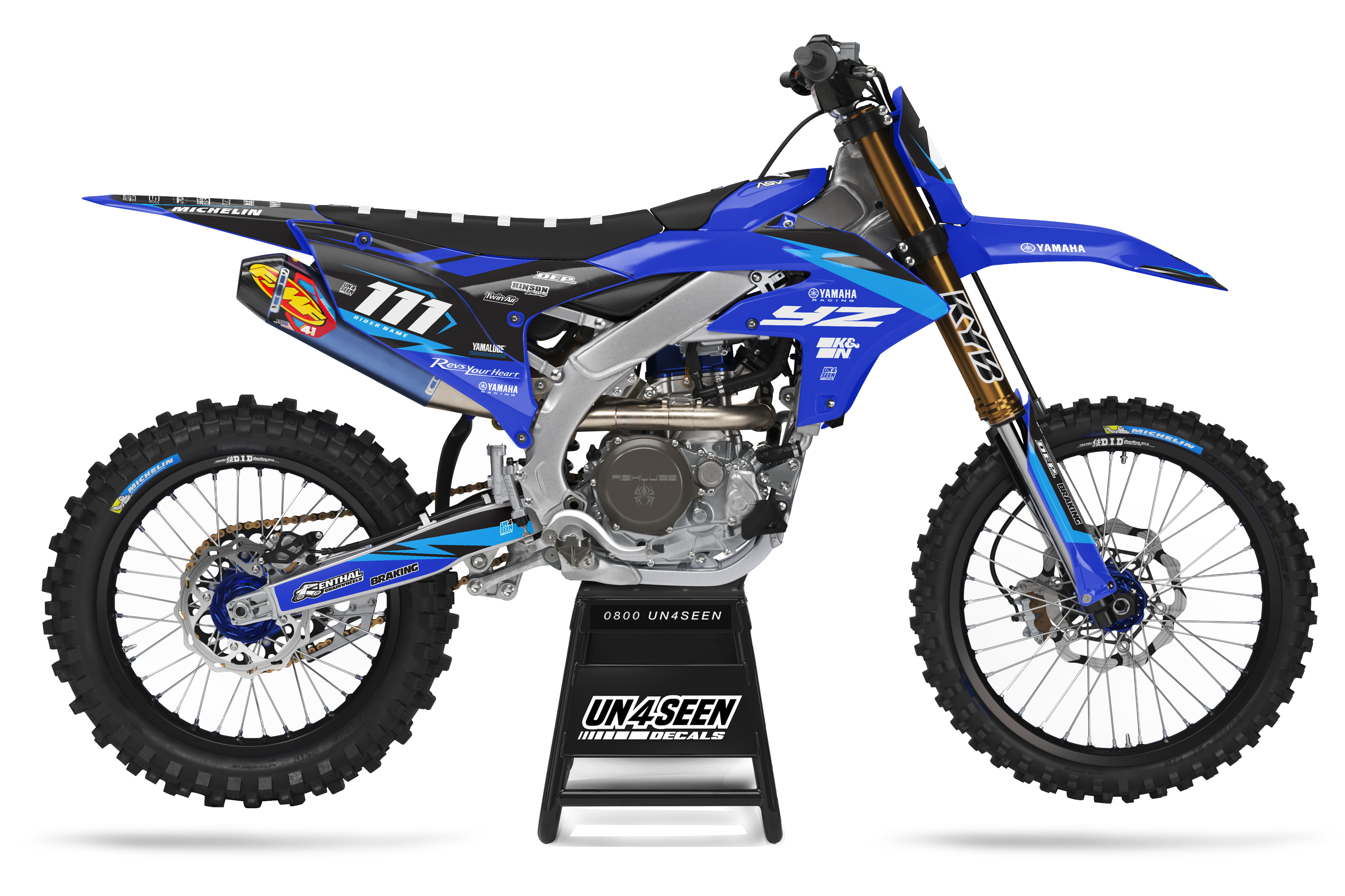 Yamaha Graphics Kit - Bluegum Blue