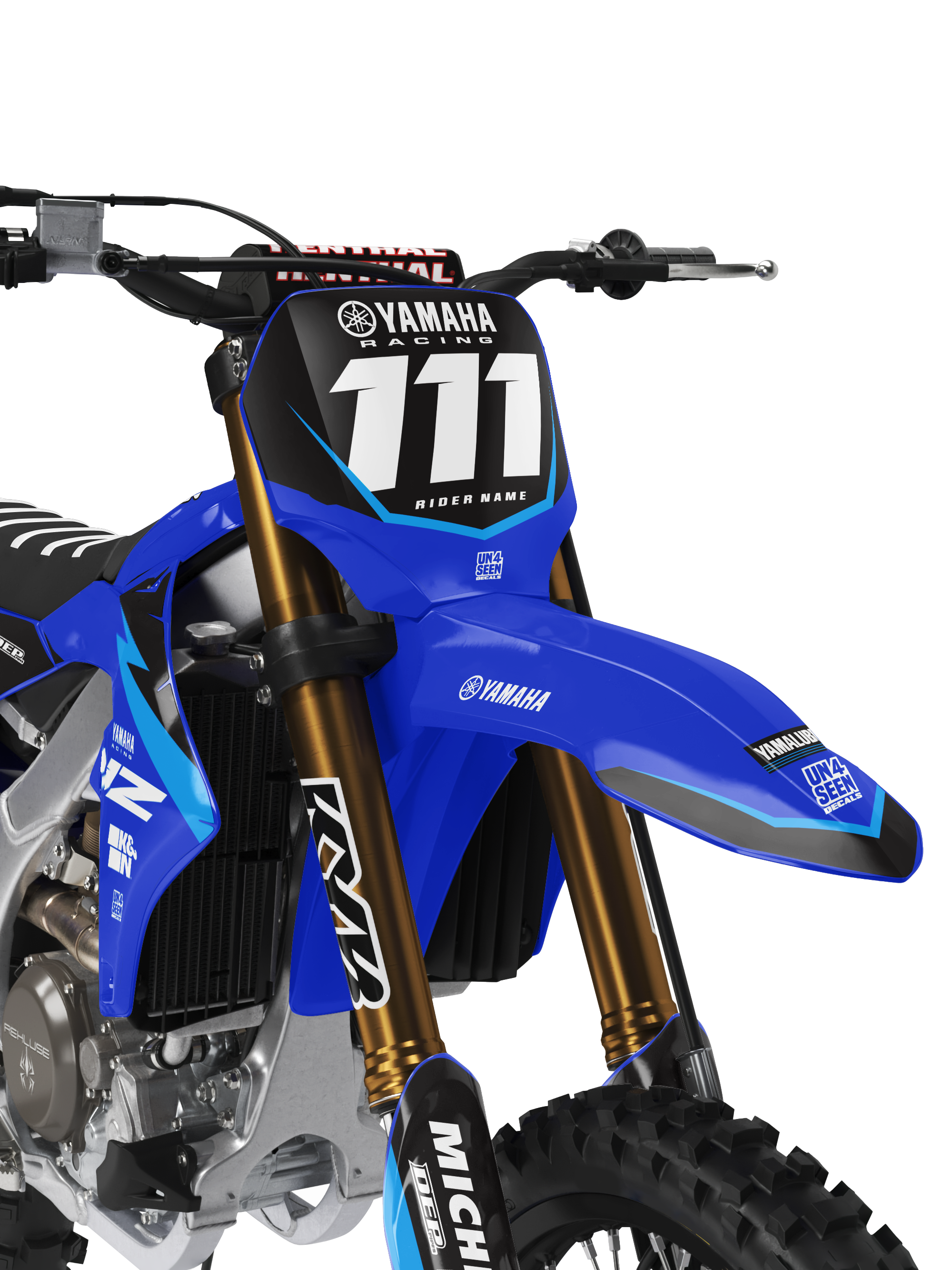 Yamaha Graphics Kit - Bluegum Blue