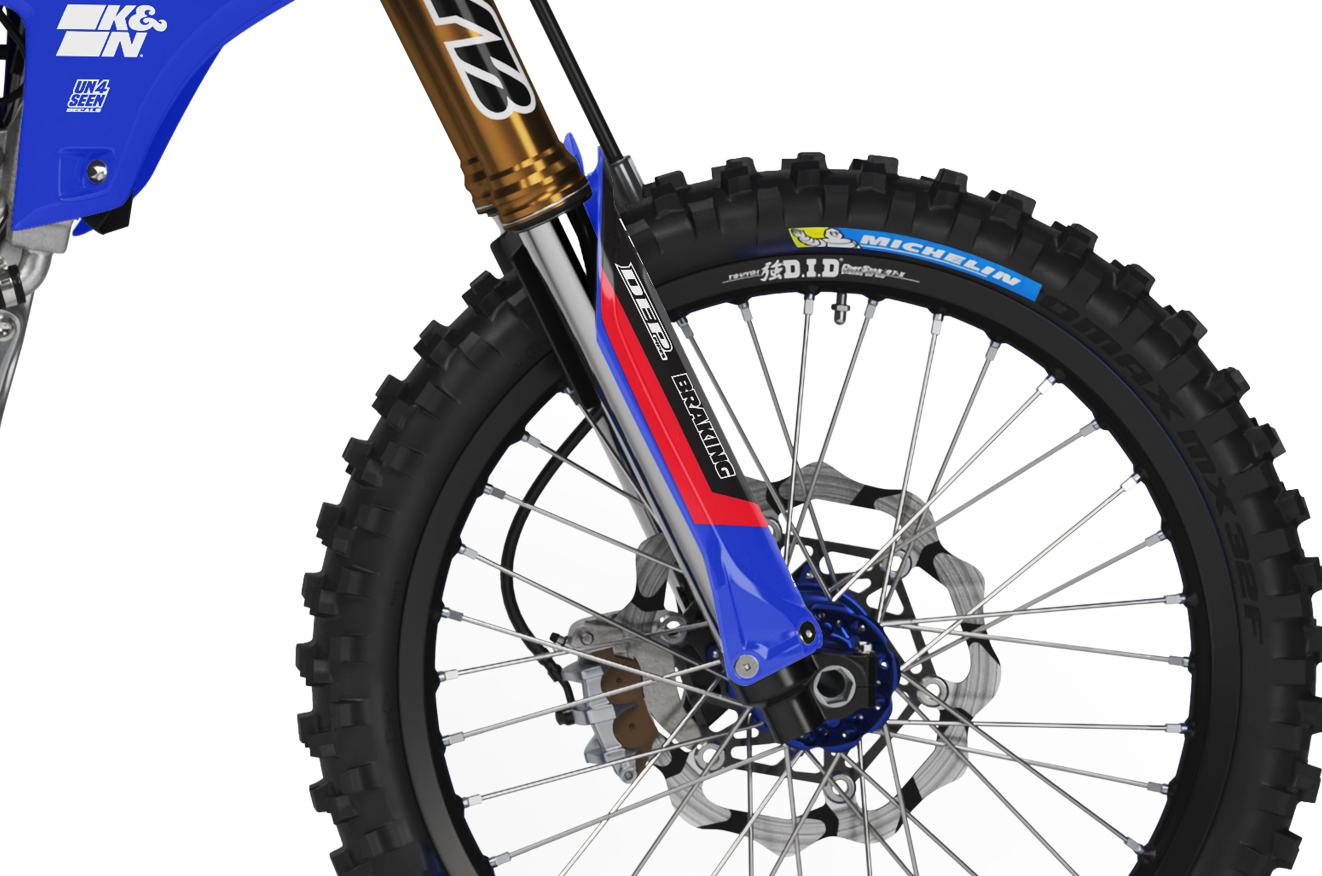 Yamaha Graphics Kit - Bluegum Red