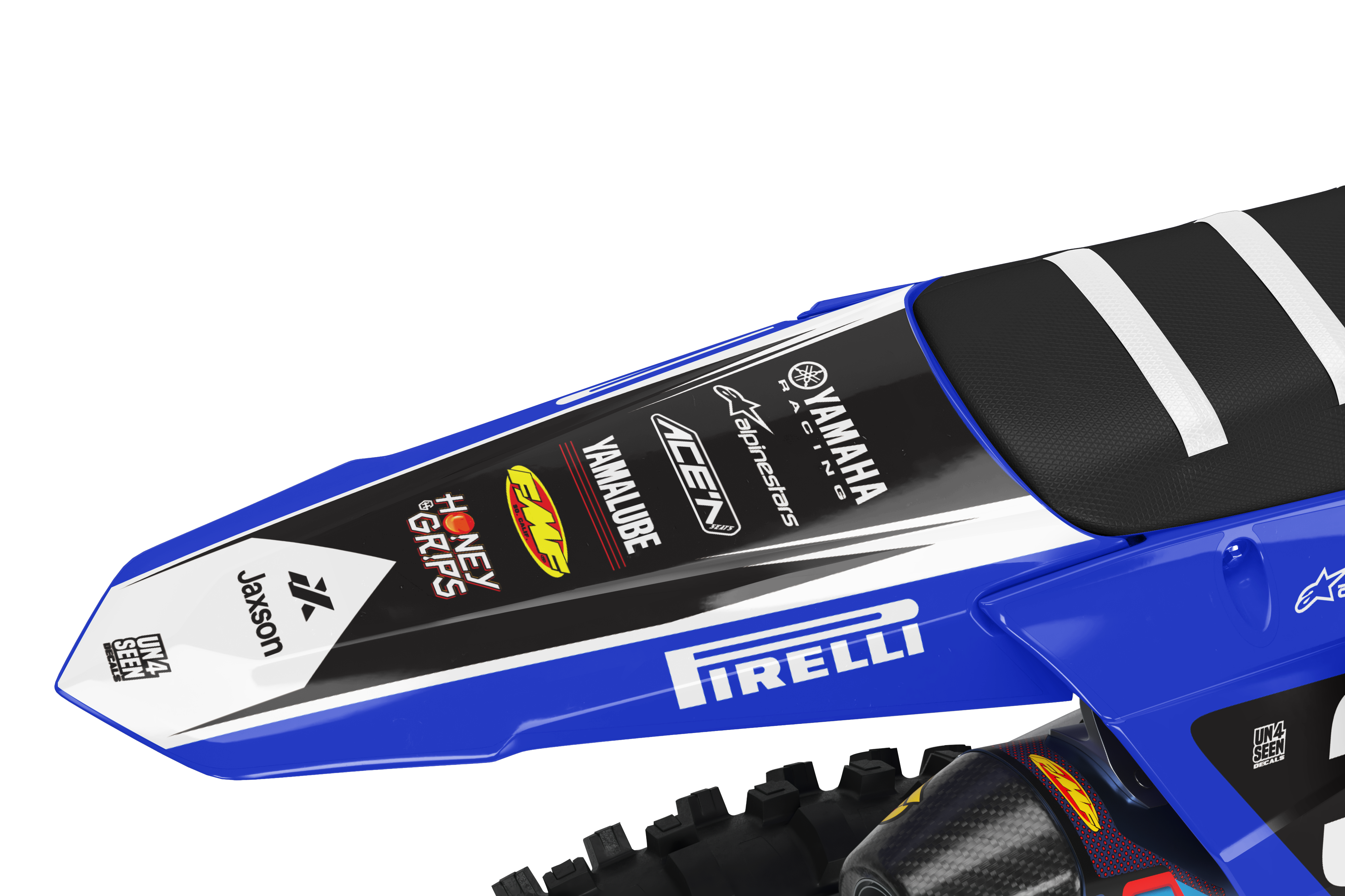 Yamaha Graphics Kit - Crip Blue