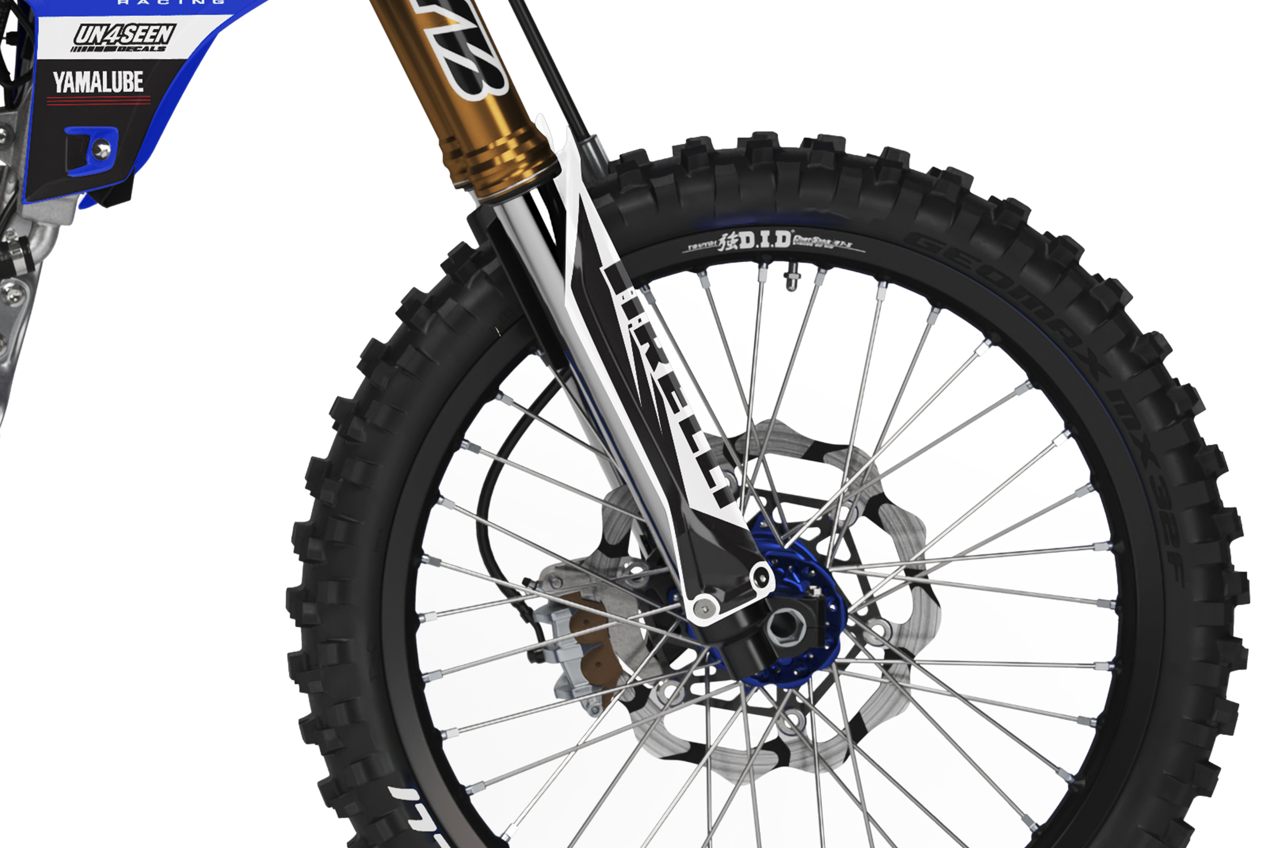 Yamaha Graphics Kit - Crip Blue