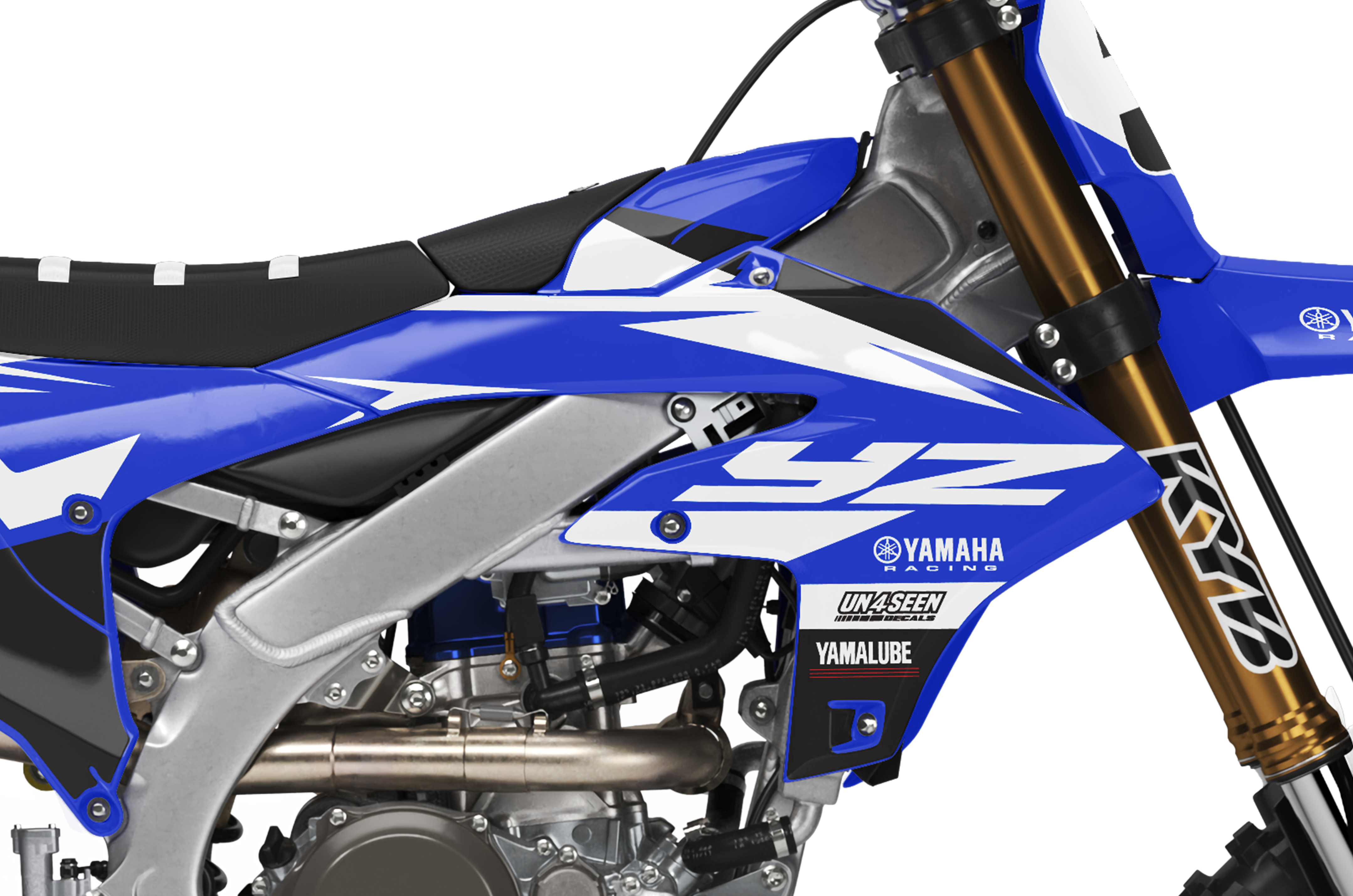 Yamaha Graphics Kit - Crip Blue
