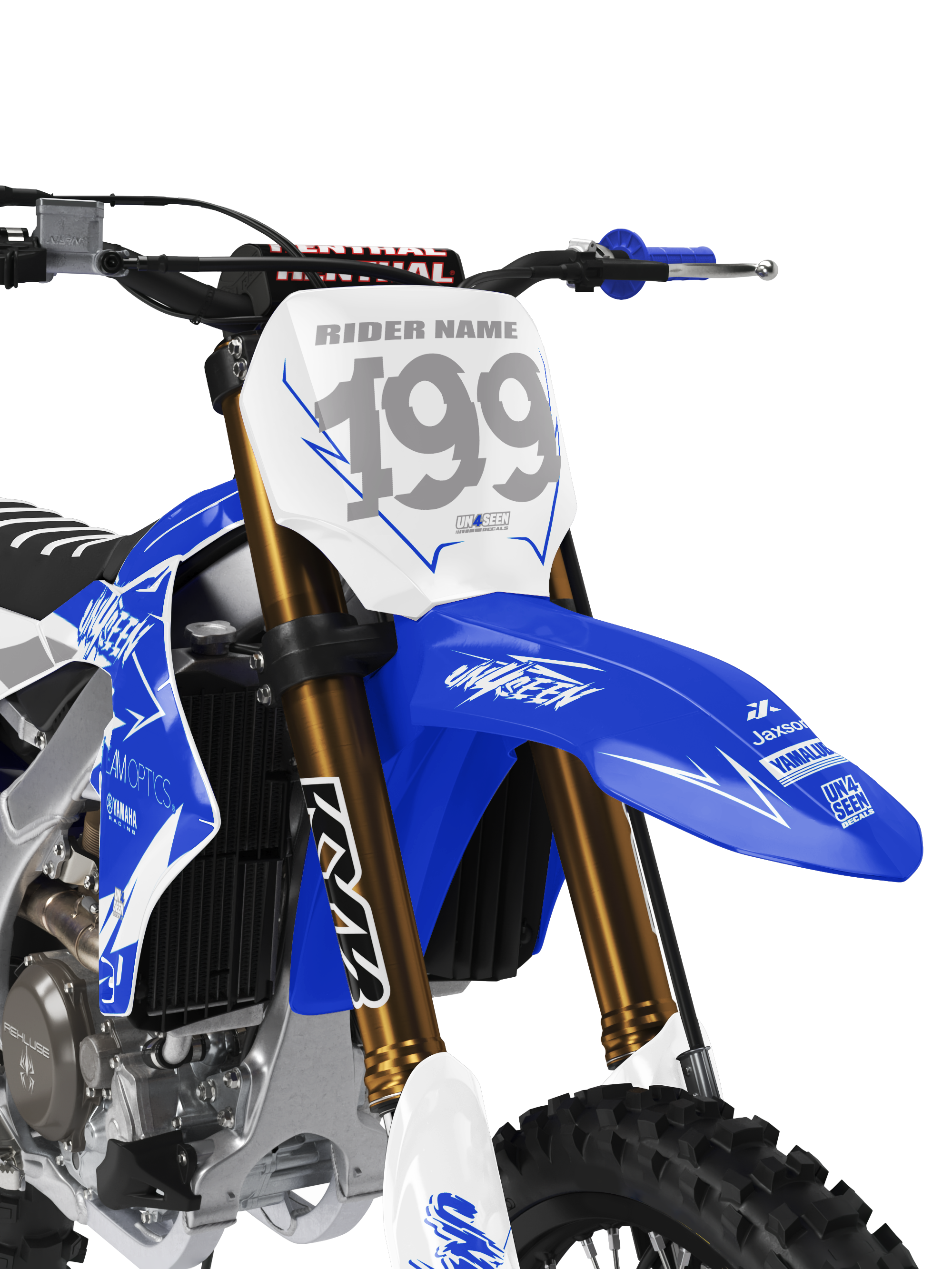 Yamaha Graphics Kit - Glitch White