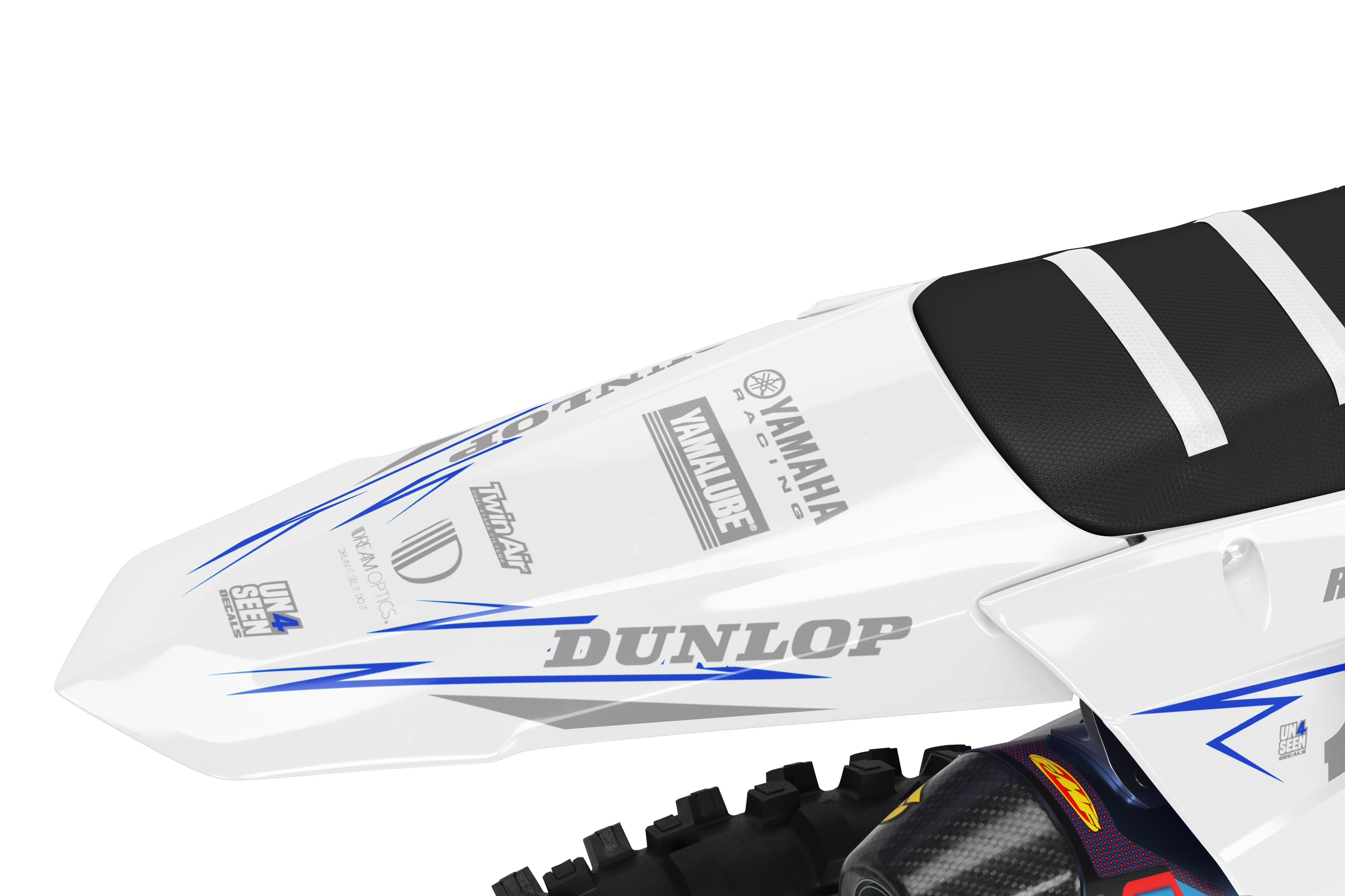 Yamaha Graphics Kit - Glitch White
