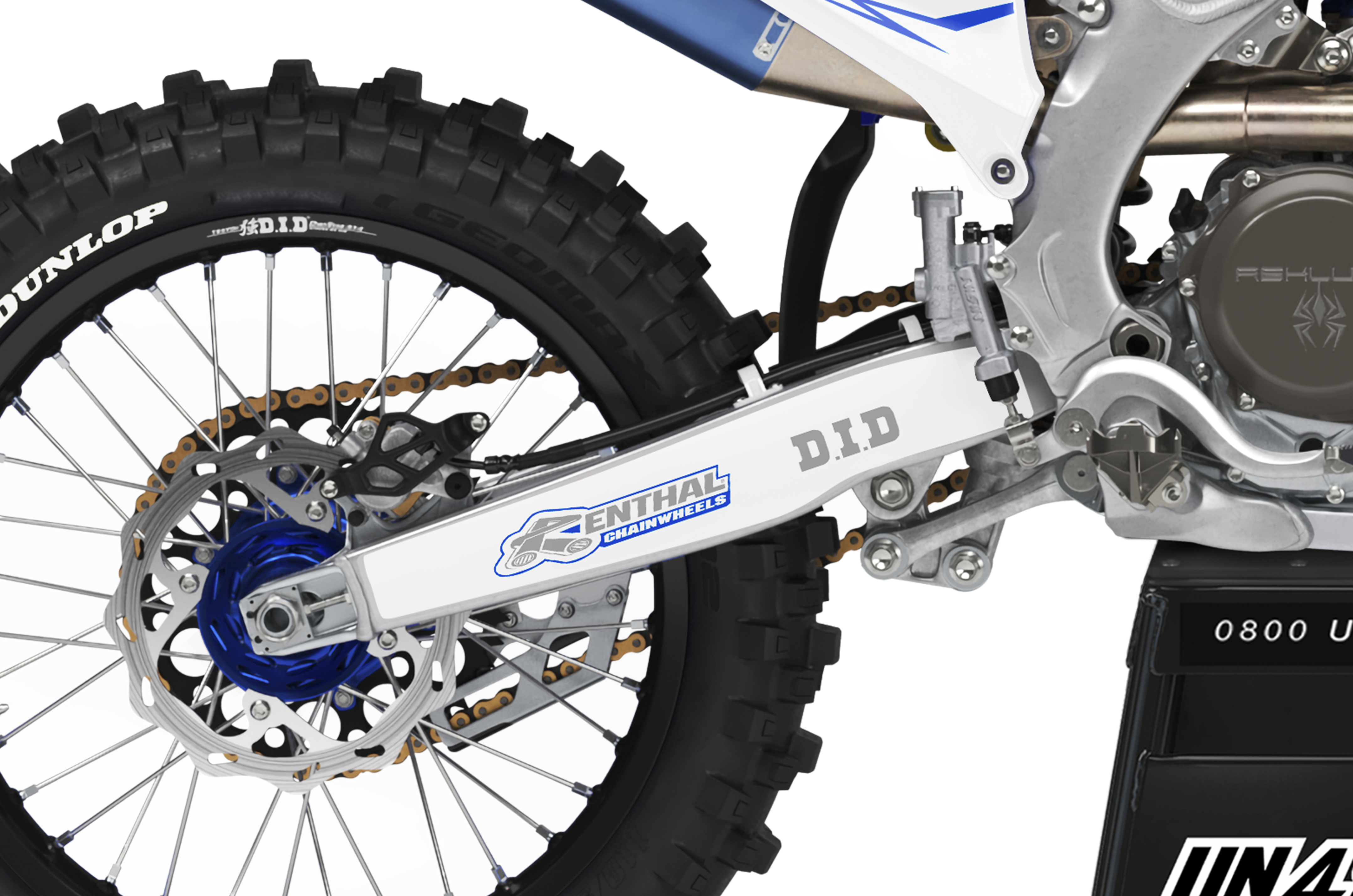 Yamaha Graphics Kit - Glitch White
